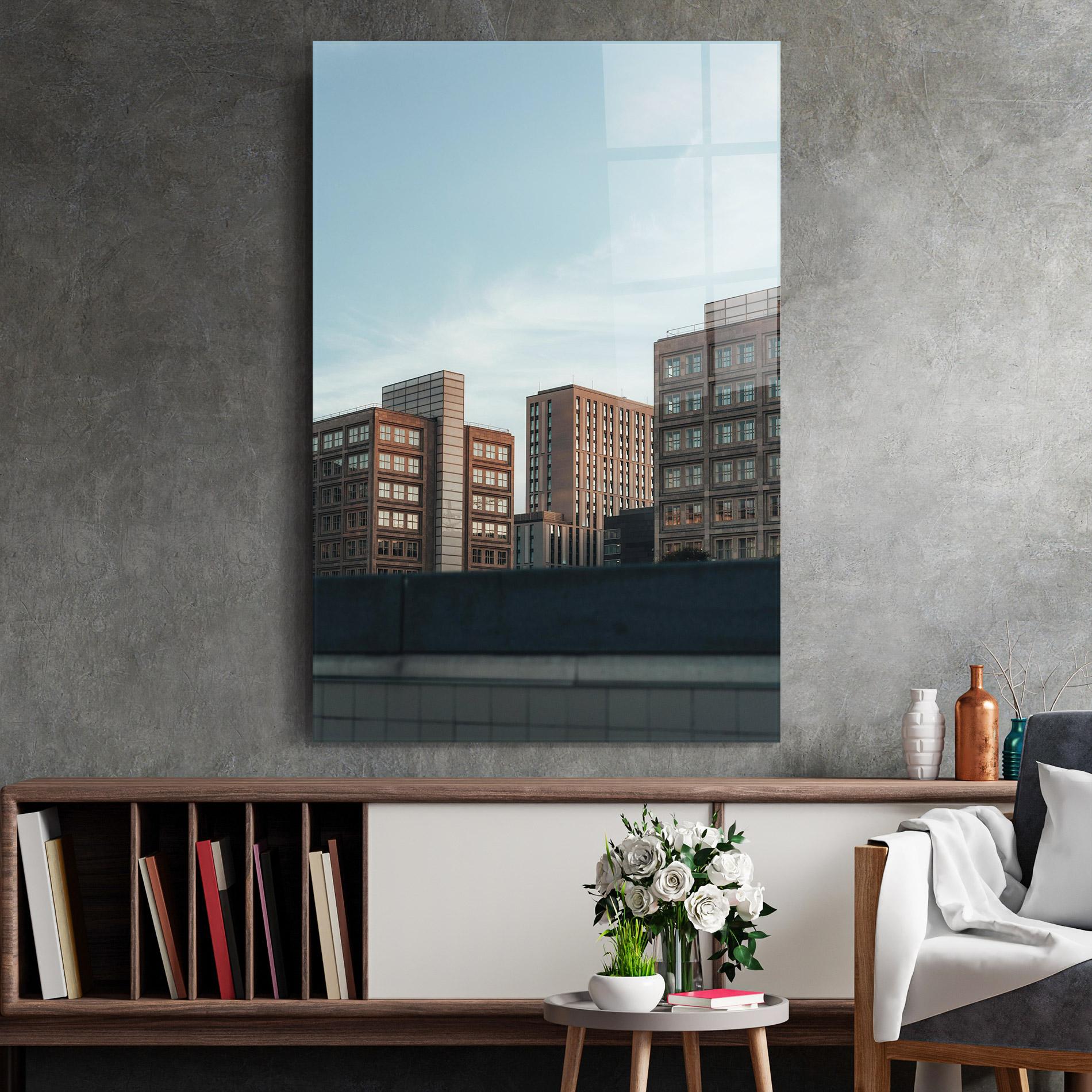 Üvegkép Daylight Building mockup 2