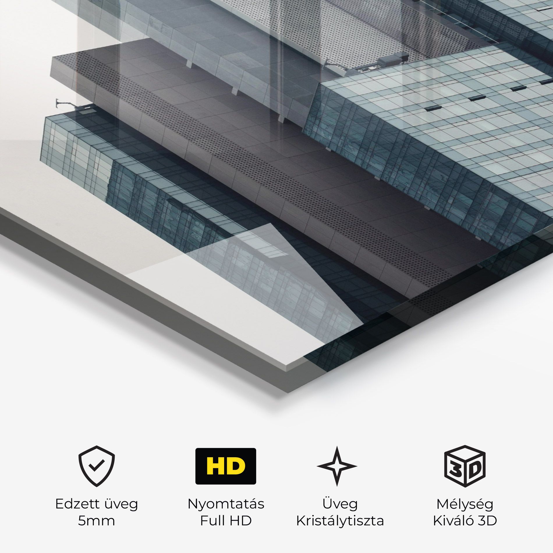 Blue High Building mockup 3