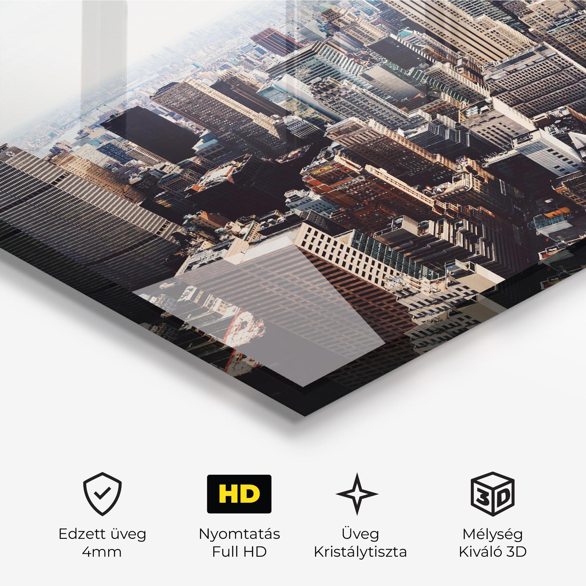 Üvegkép Building Mix View mockup 3