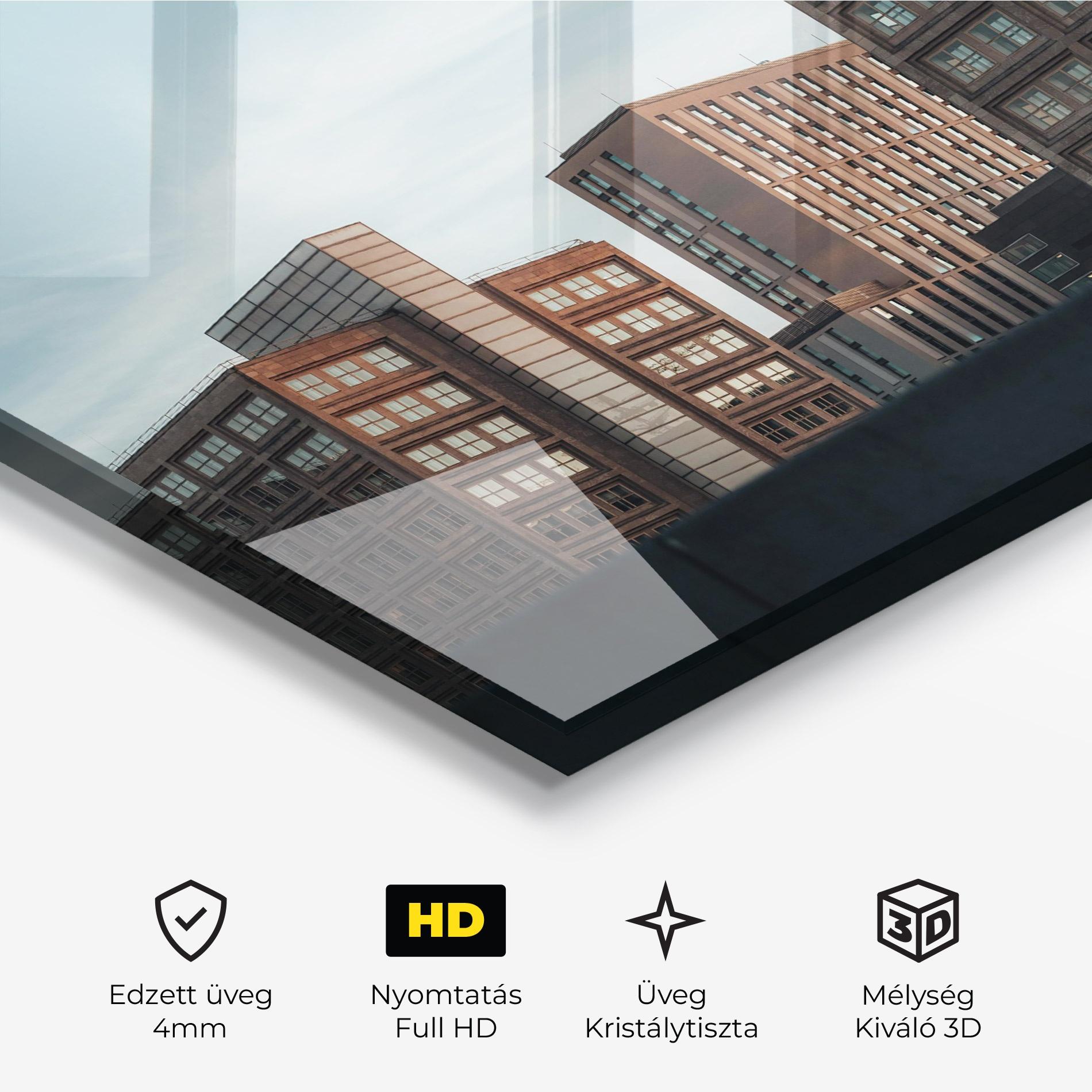 Üvegkép Daylight Building mockup 3