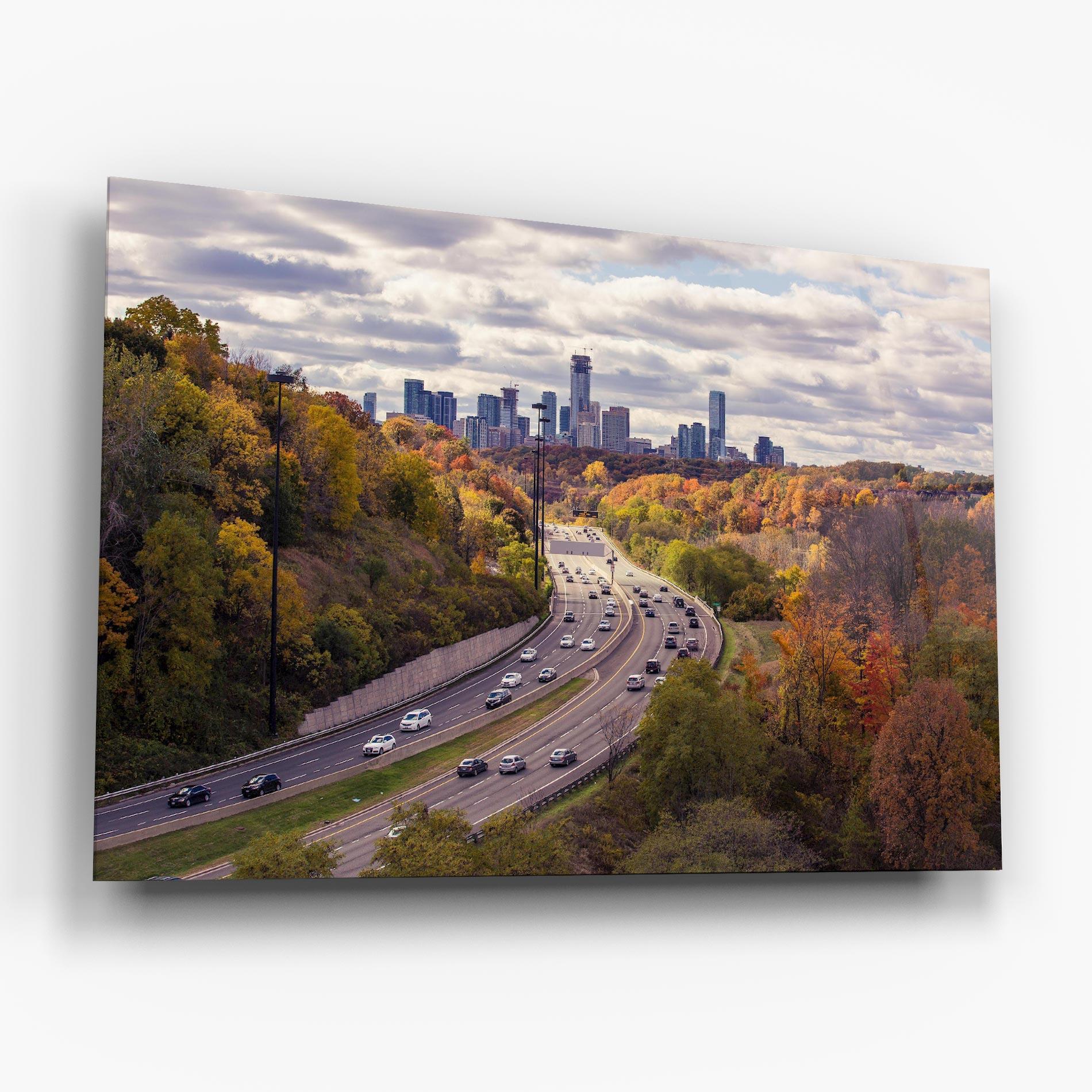 Üvegkép City Road mockup 6