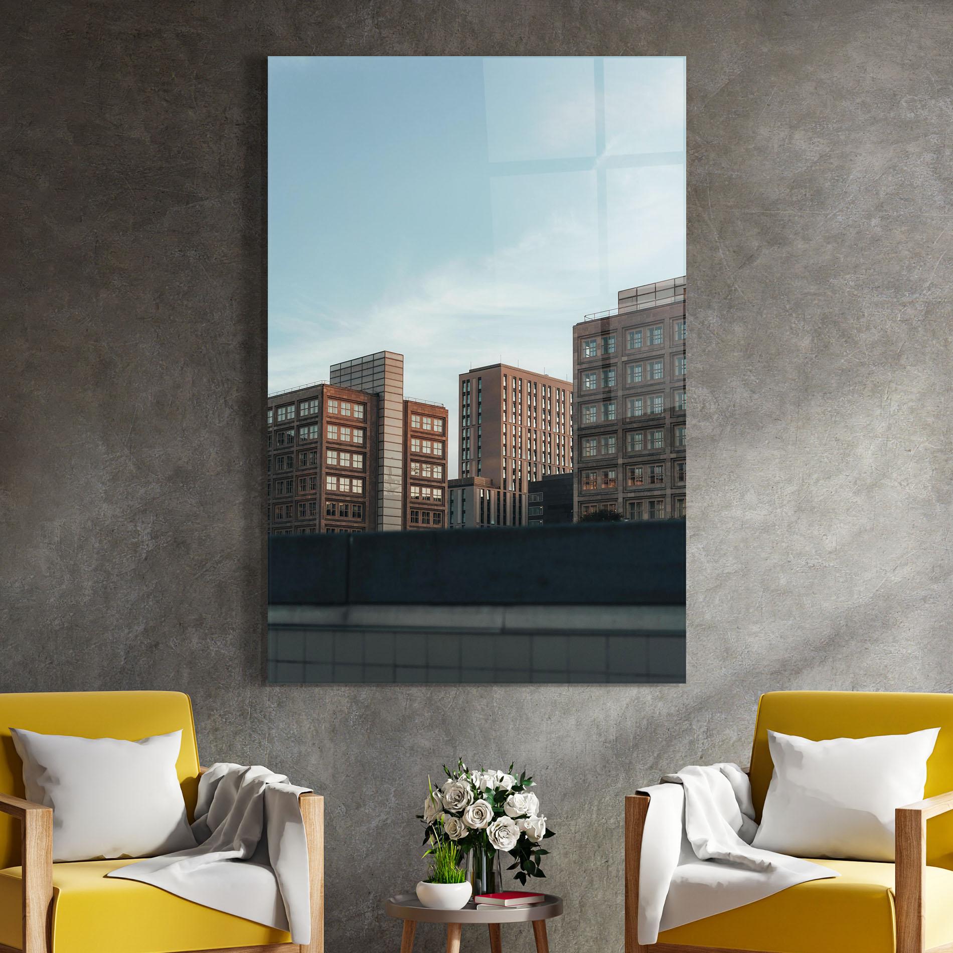 Üvegkép Daylight Building mockup 4