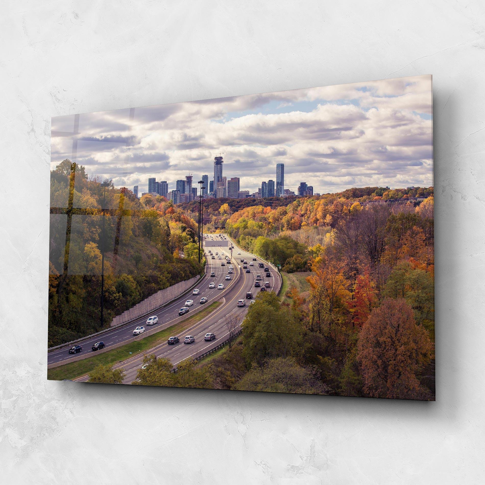 Üvegkép City Road mockup 1