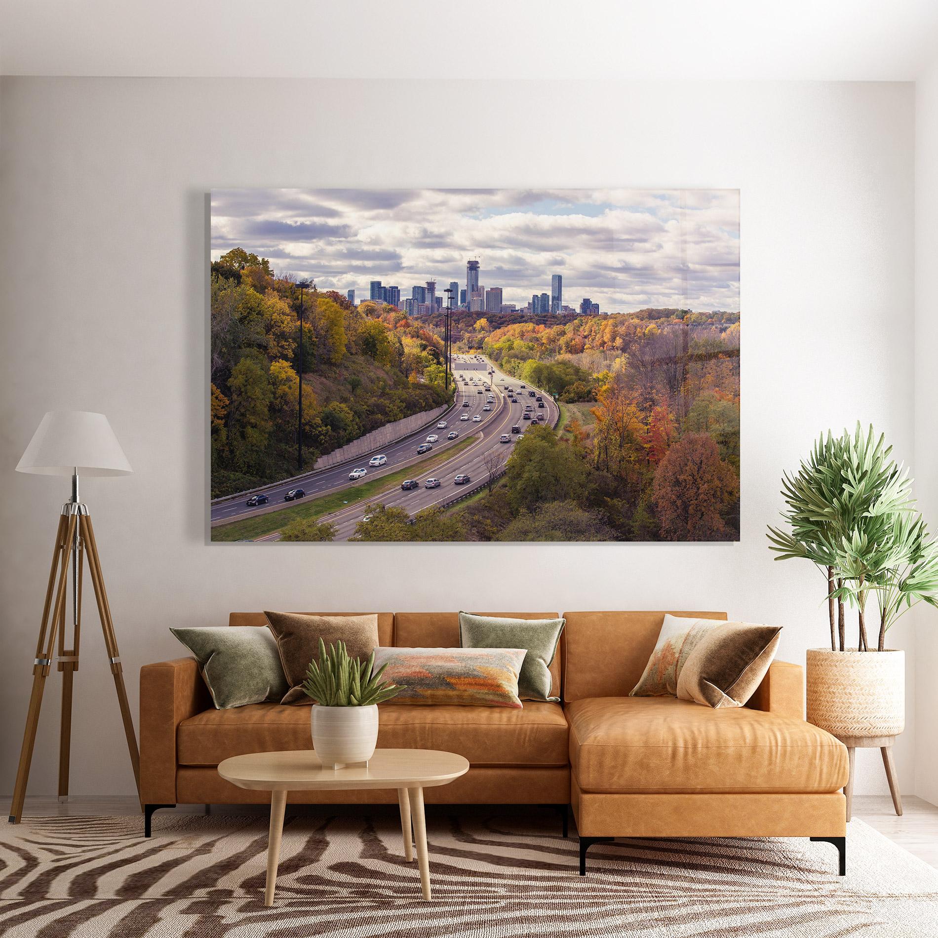 Üvegkép City Road mockup 7