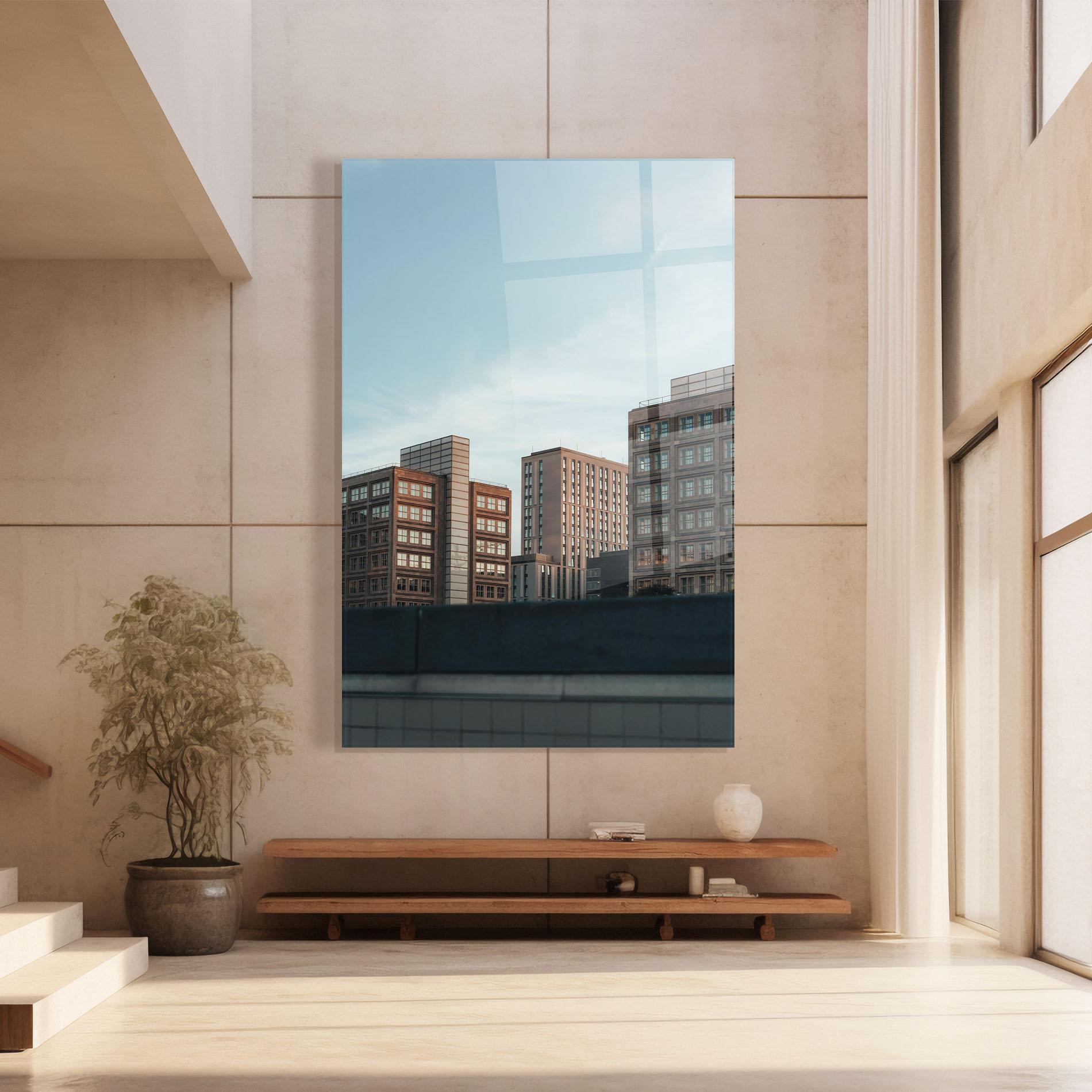 Üvegkép Daylight Building mockup 8