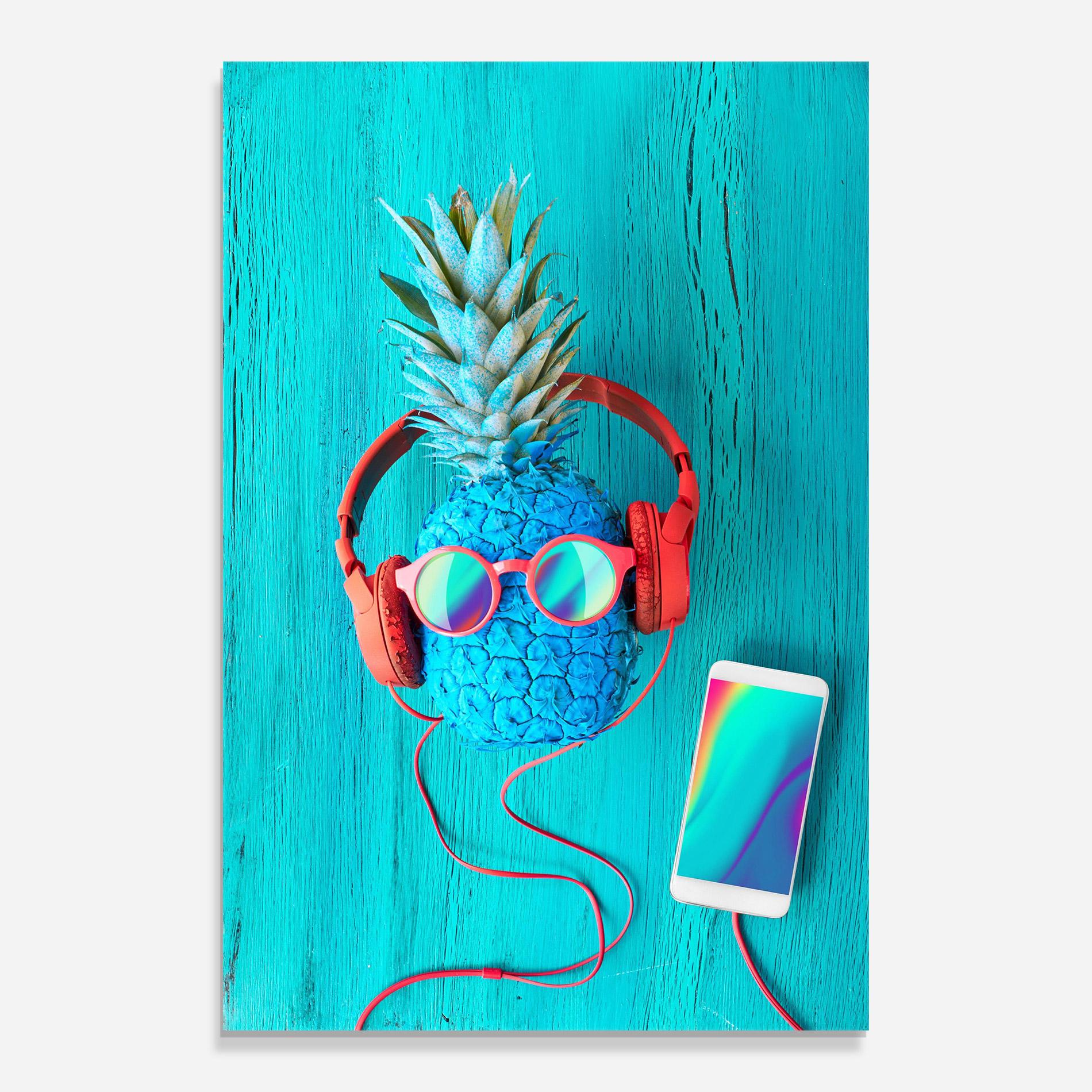 Üvegkép Blue Pineapple mockup 0