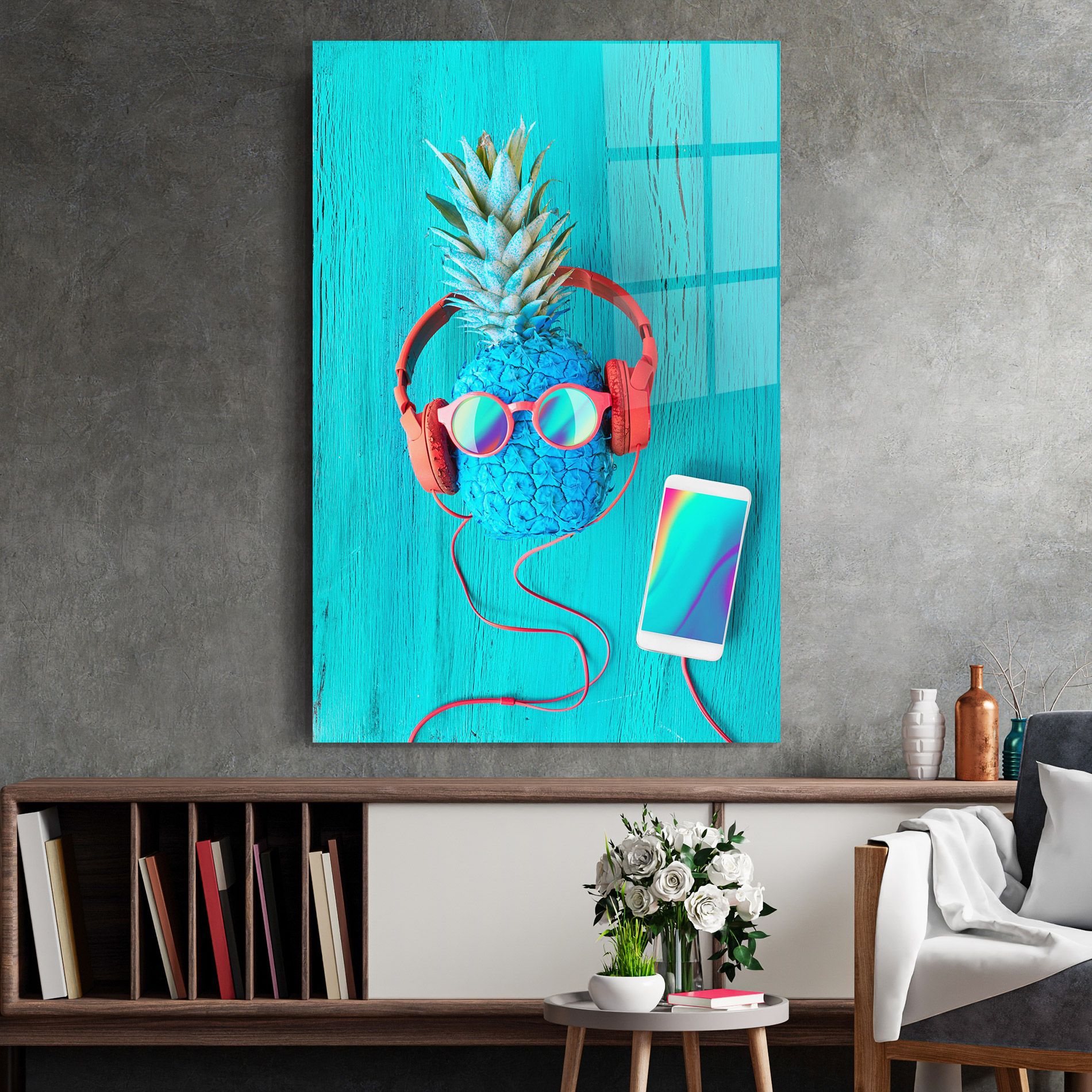 Blue Pineapple mockup 2