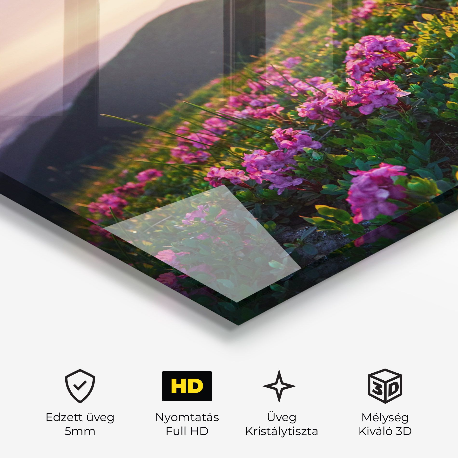 Purple Summer Flowers mockup 3