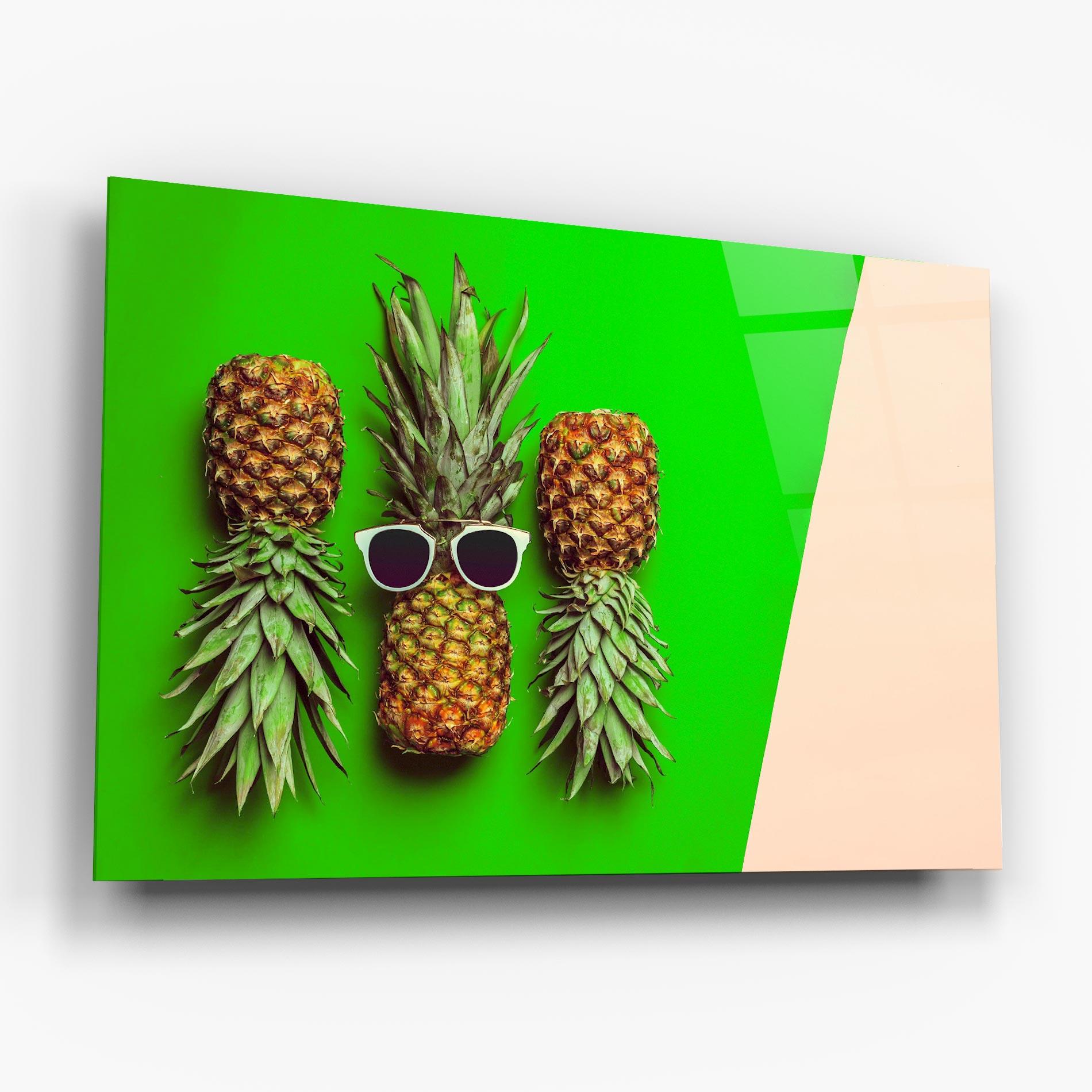 Üvegkép Green Pineapple mockup 6