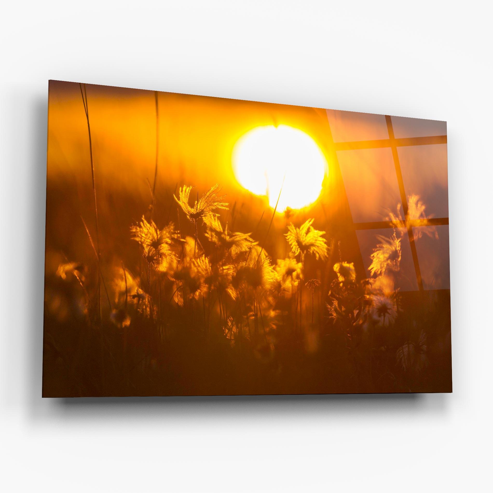 Üvegkép Wildflowers mockup 6