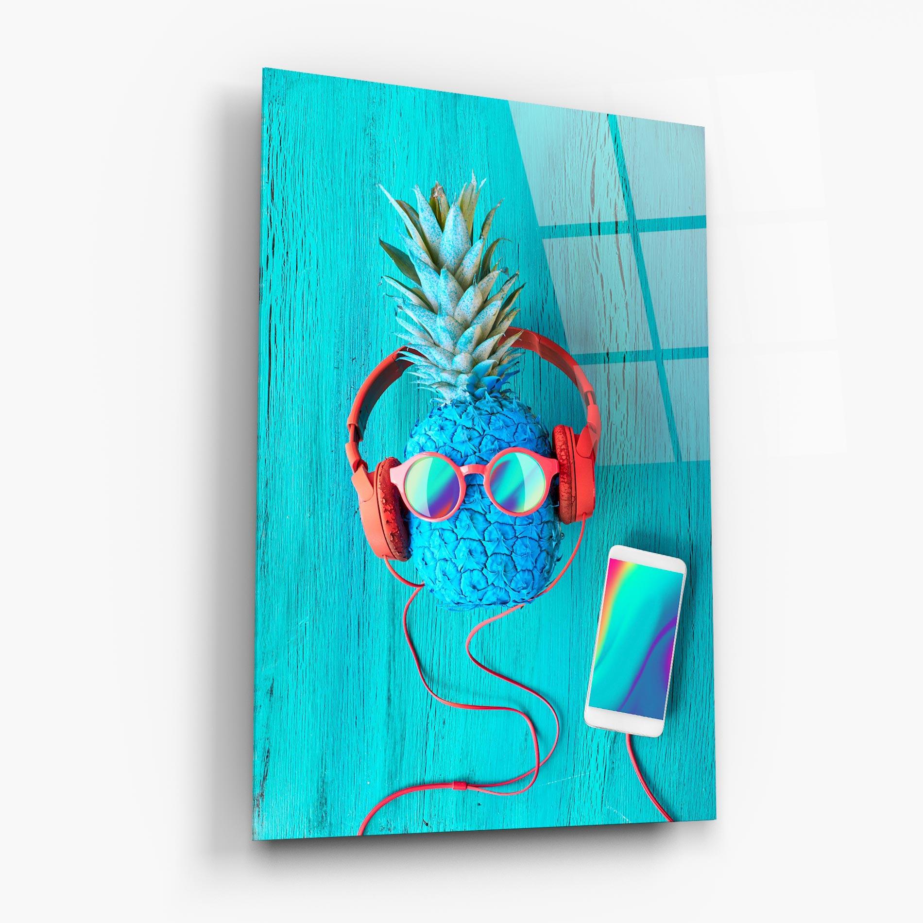 Üvegkép Blue Pineapple mockup 6
