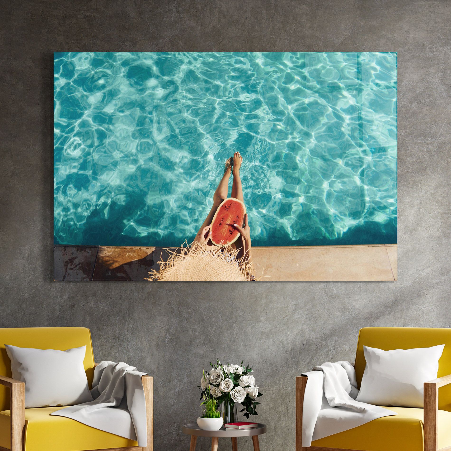 Pool Watermelon mockup 4