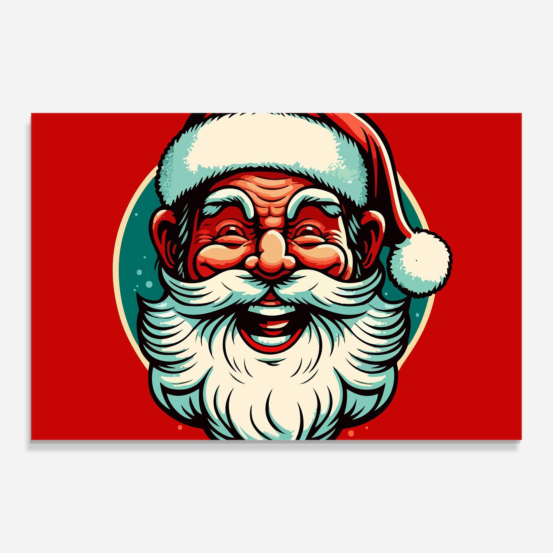 Üvegkép Crazy Smile mockup 0