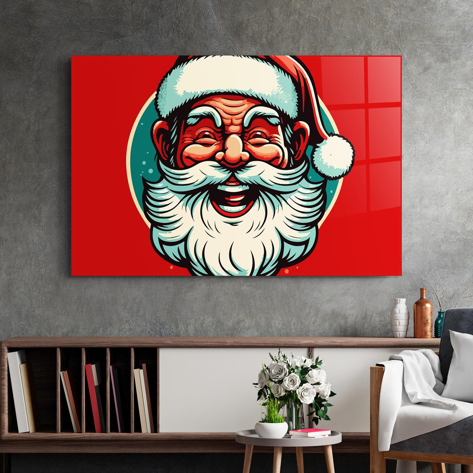 Üvegkép Crazy Smile mockup 2