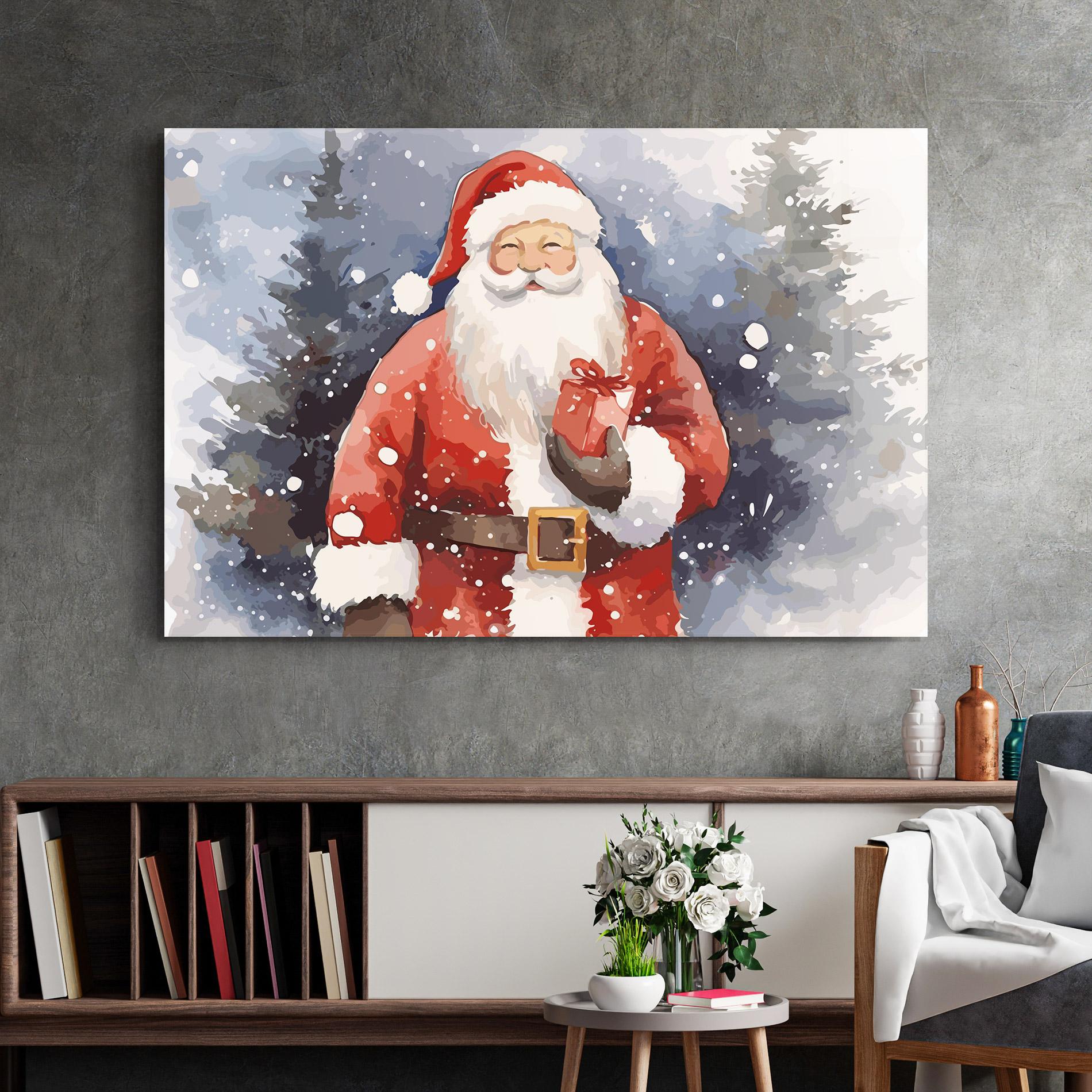 Üvegkép Holding Gift mockup 2