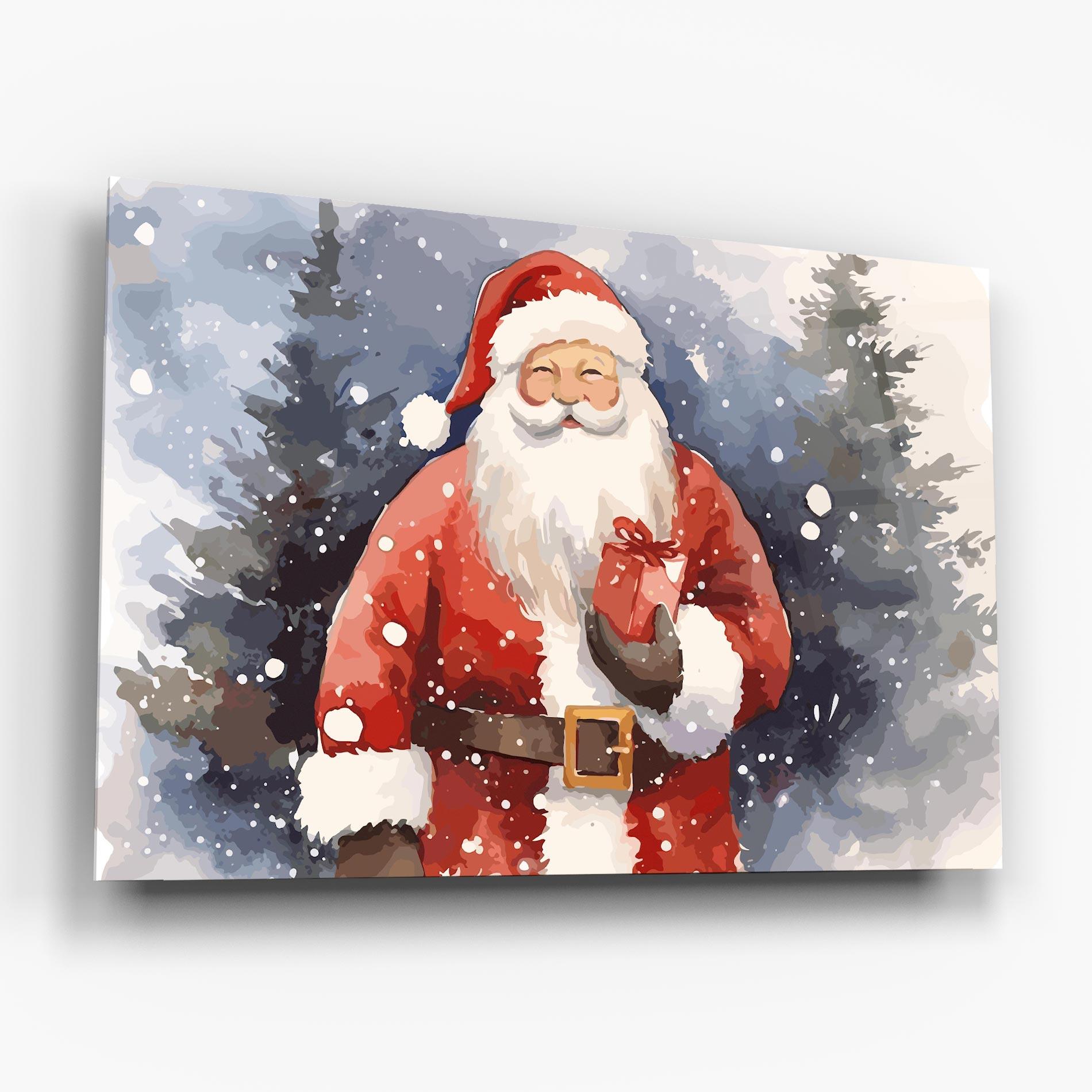 Üvegkép Holding Gift mockup 6