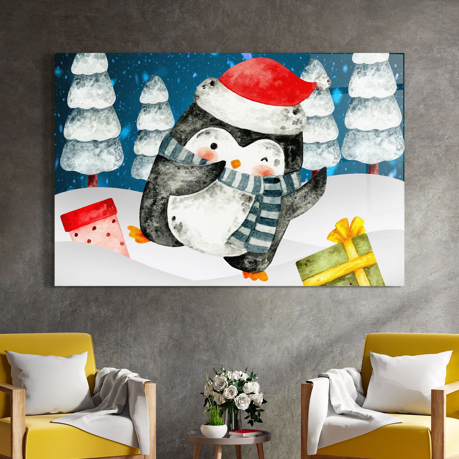 Blue Pinguin mockup 4