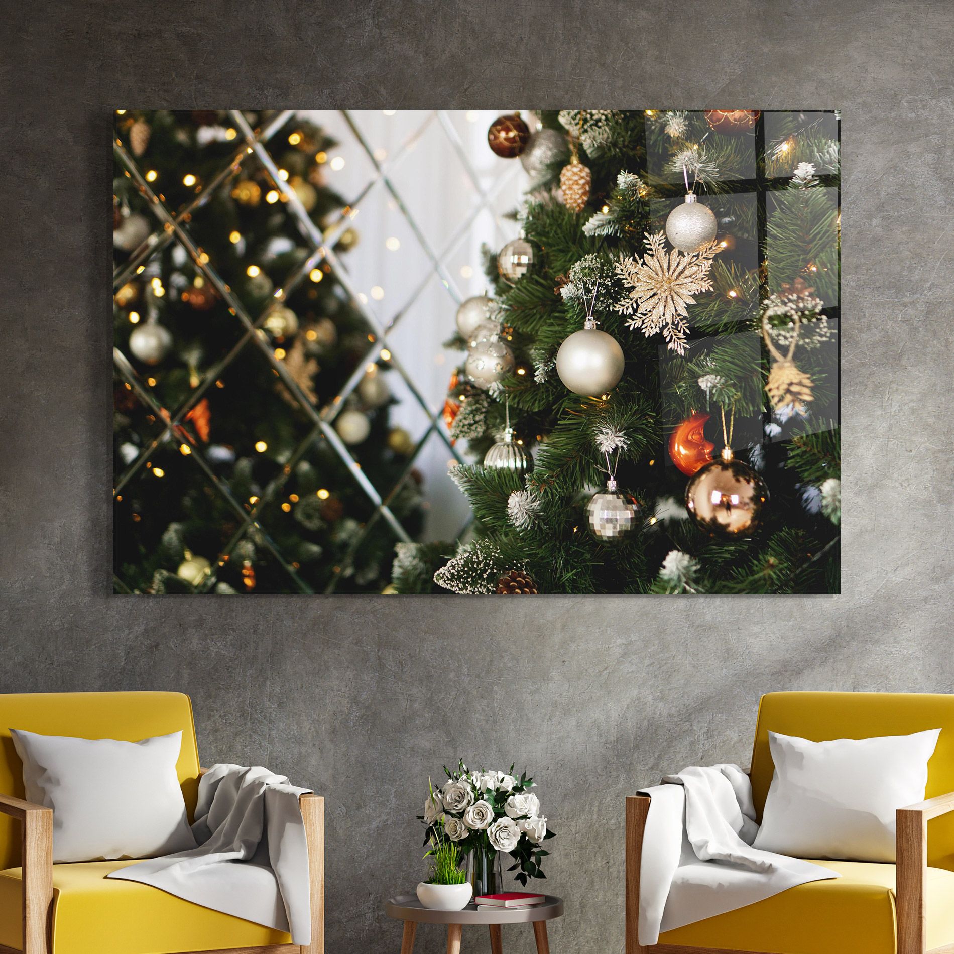 Christmas Decor Tree mockup 4
