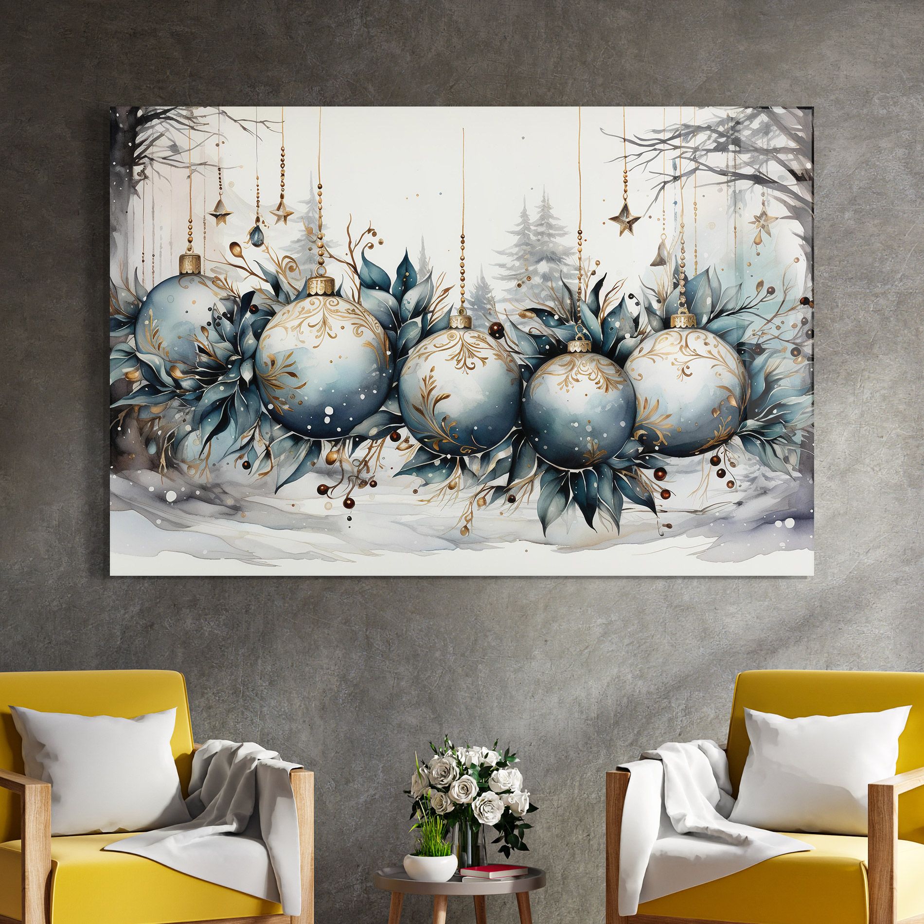 Christmas Paper mockup 4