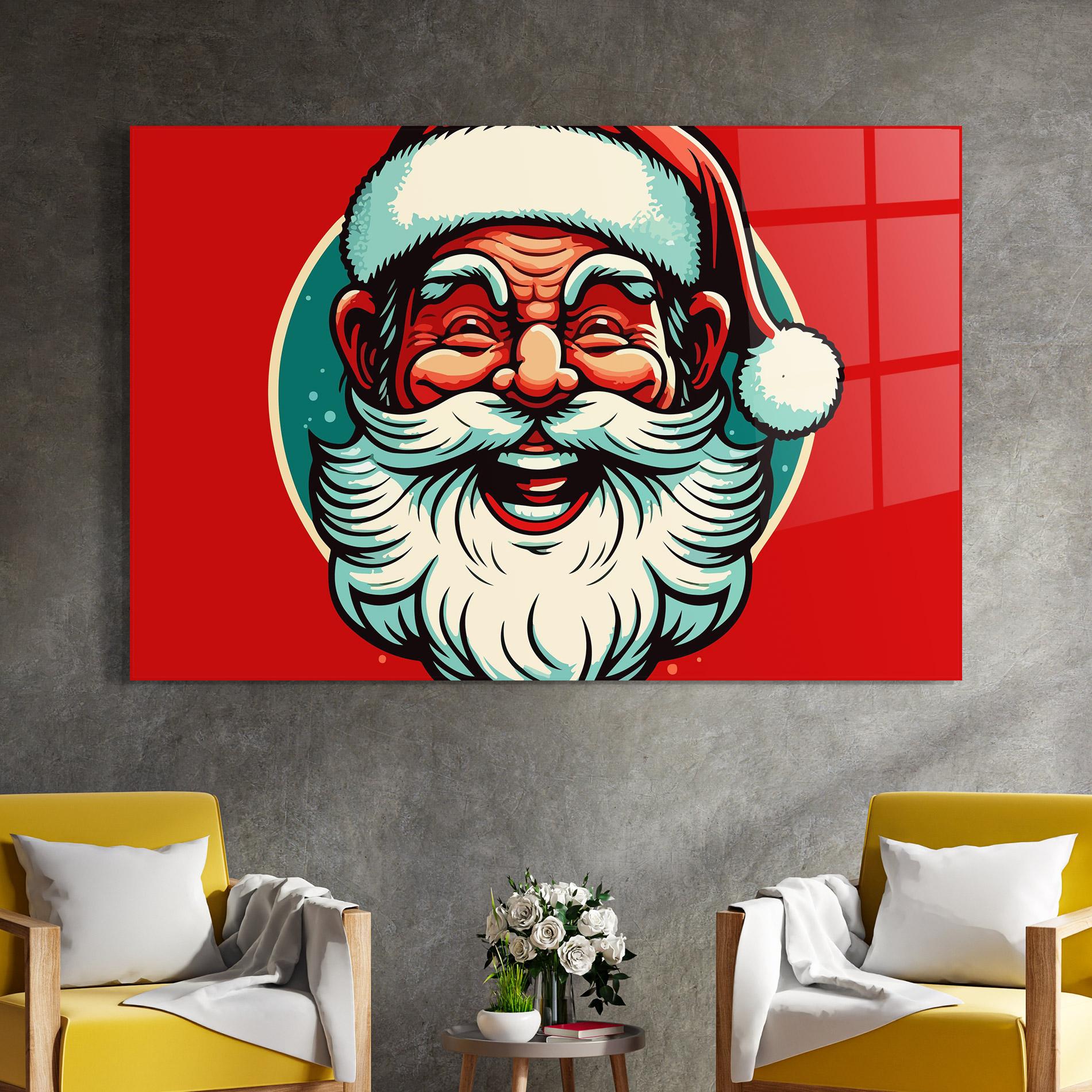 Üvegkép Crazy Smile mockup 4