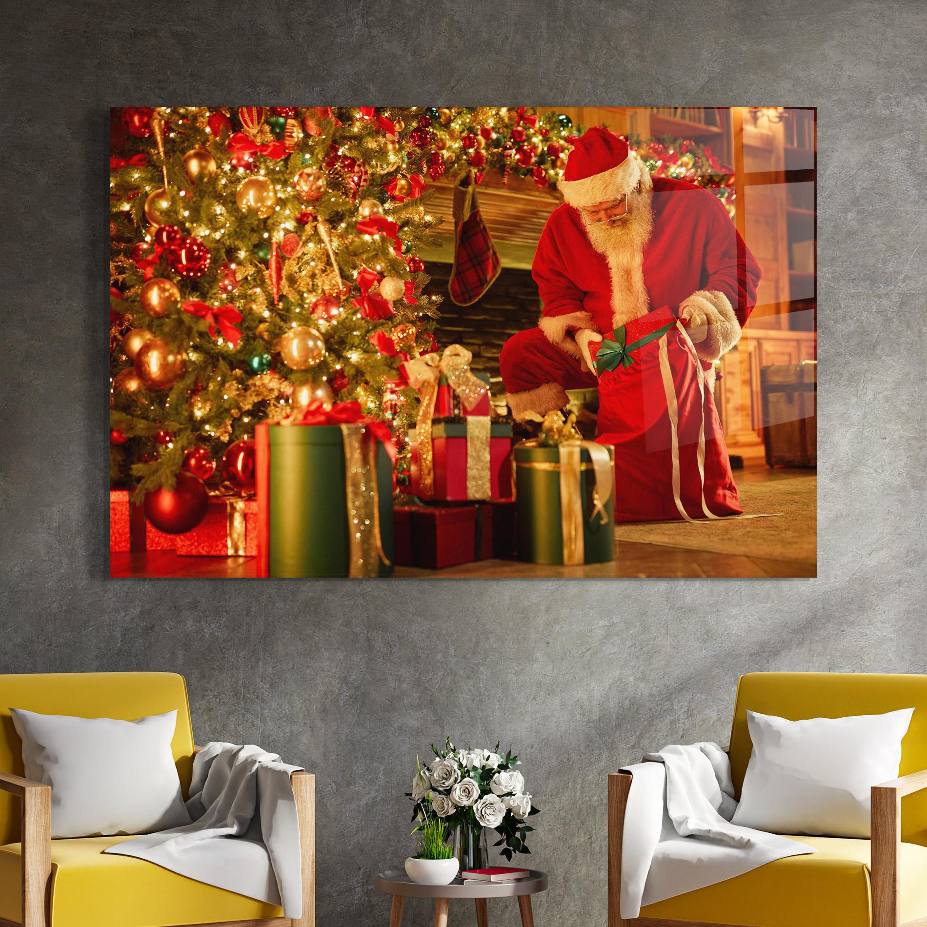 Üvegkép Presenting Gifts mockup 4