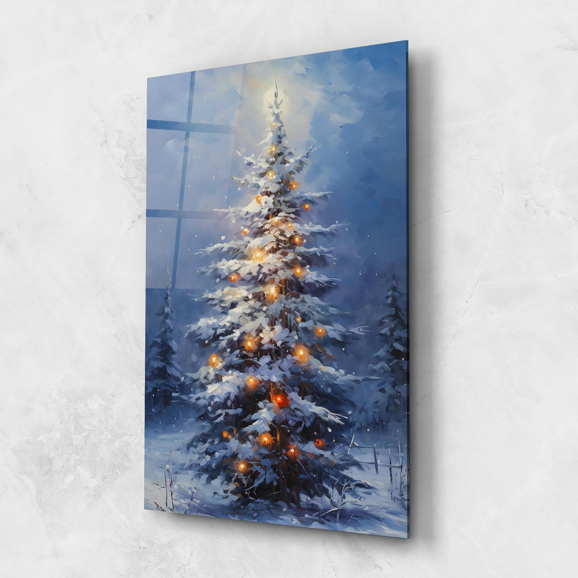 Üvegkép Tall Slender Tree mockup 1