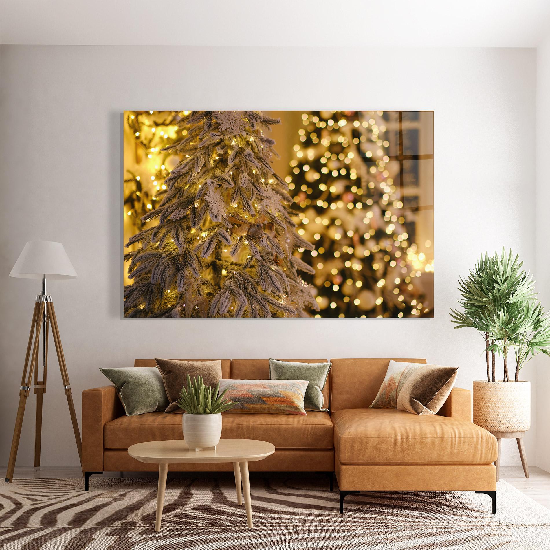 Üvegkép Beautiful Christmas Lights mockup 7