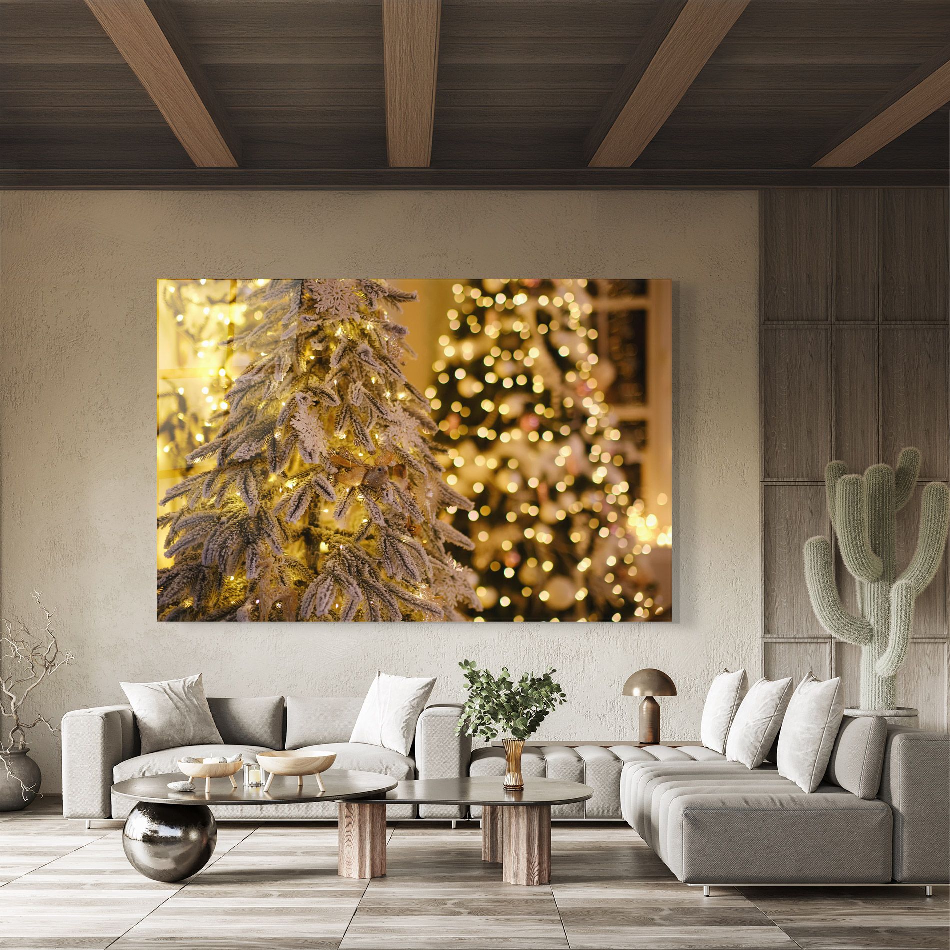 Beautiful Christmas Lights mockup 8