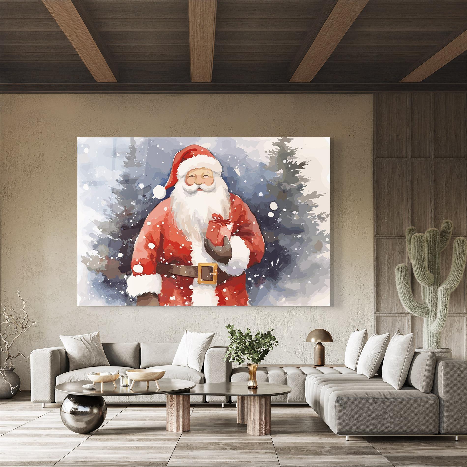 Üvegkép Holding Gift mockup 8