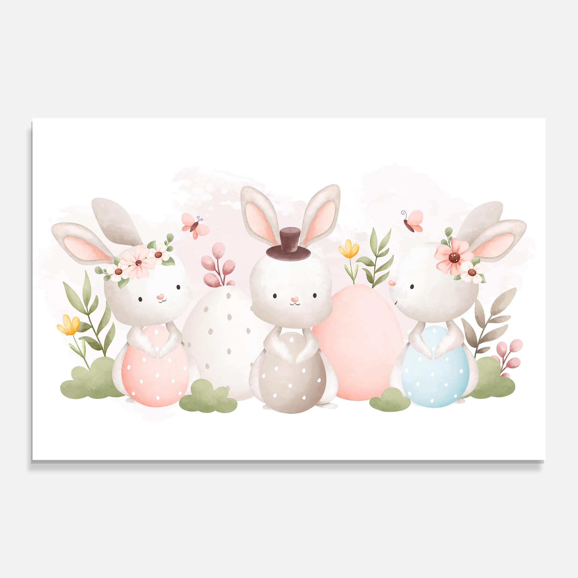 Bunny With Hat mockup 0