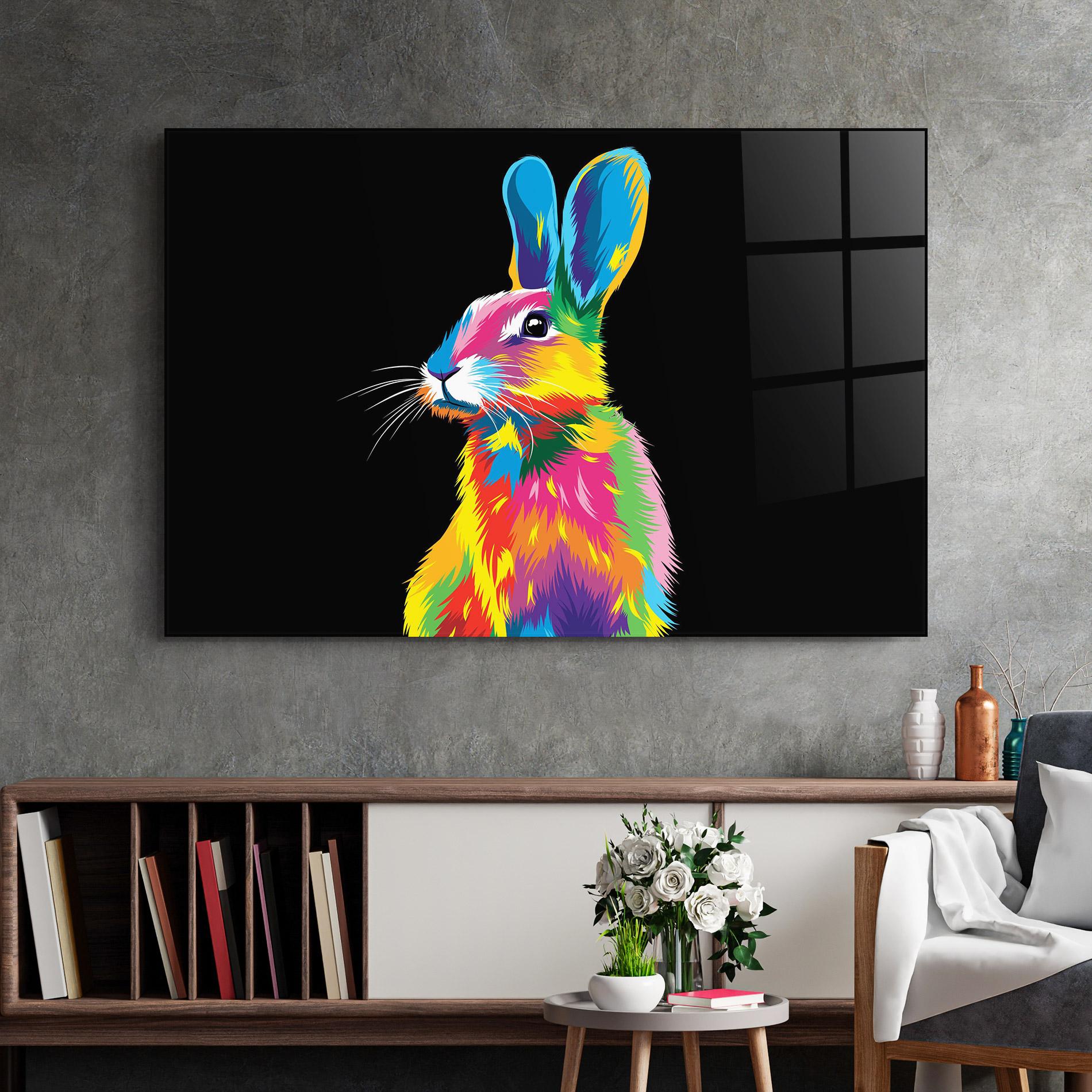 Üvegkép Color Mix Easter mockup 2