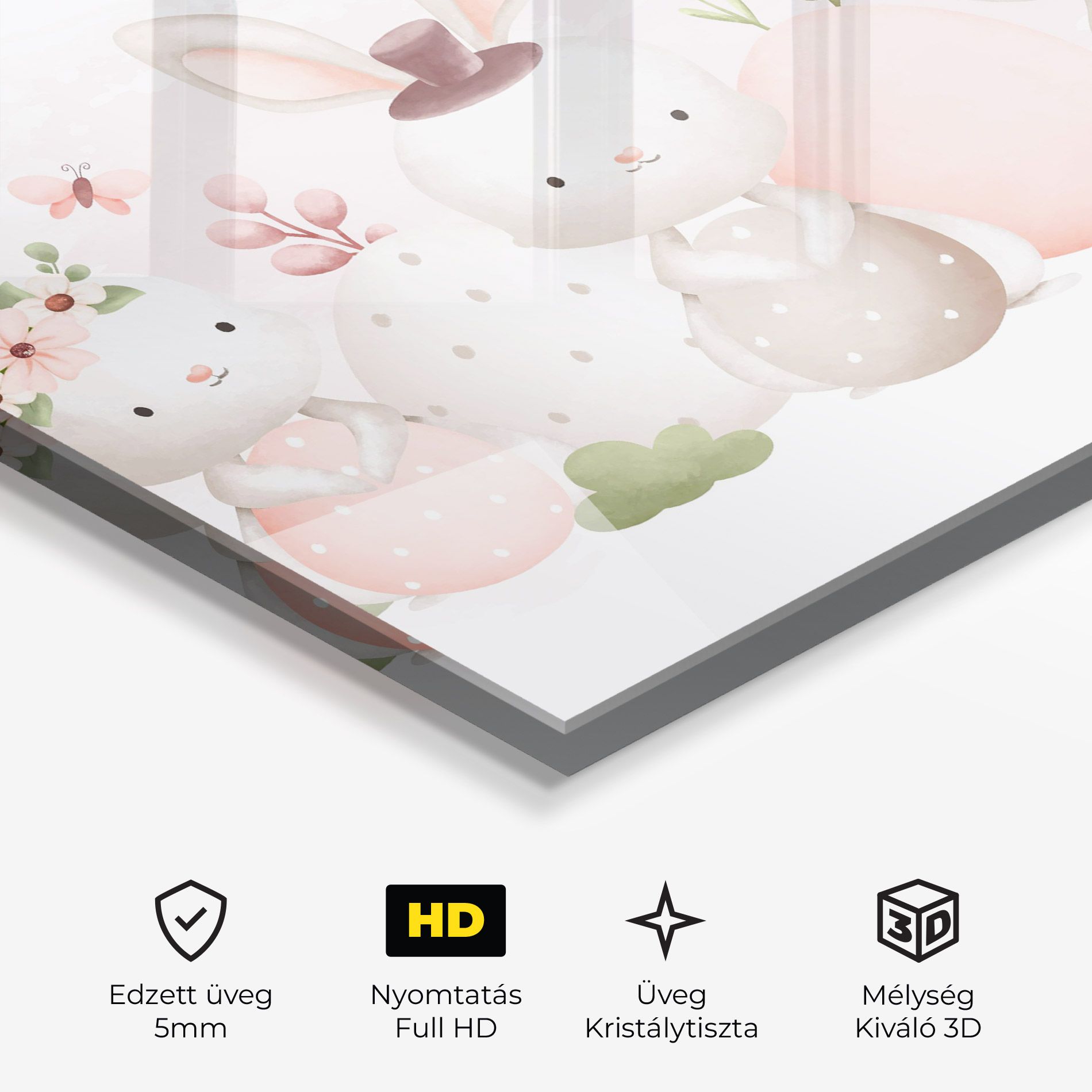 Bunny With Hat mockup 3