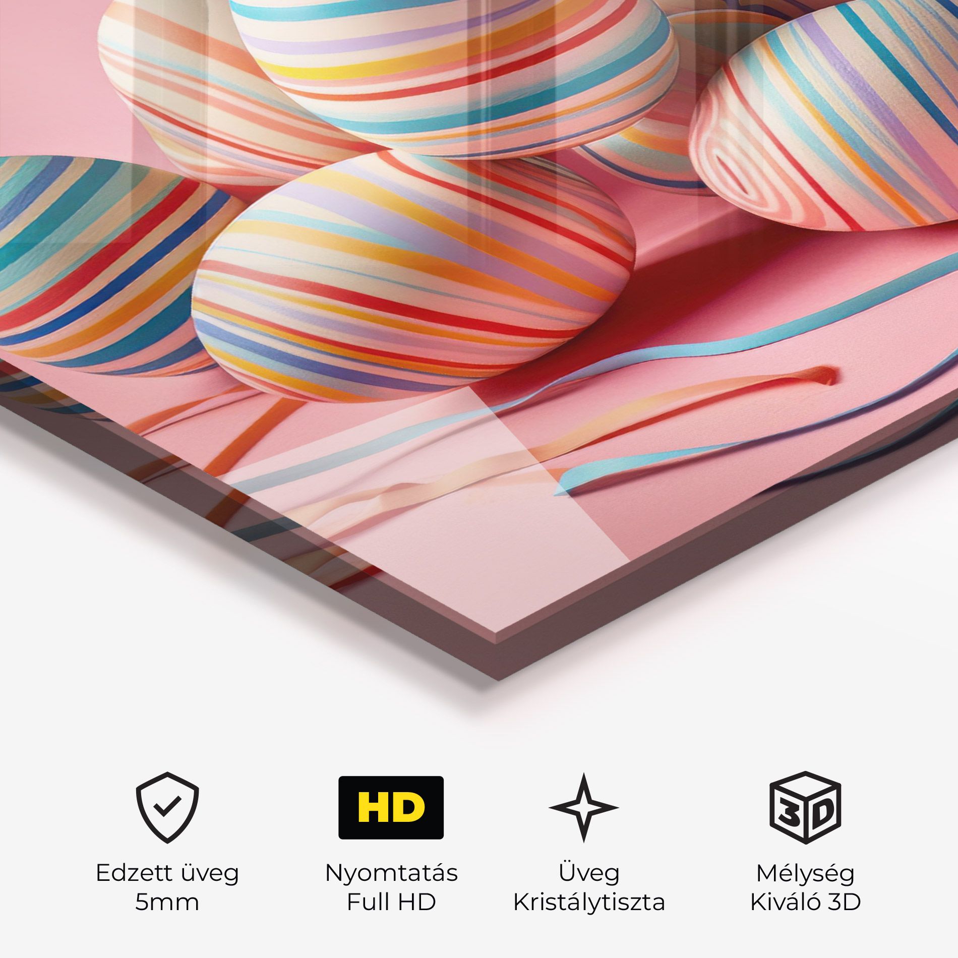 Easter Eggs Ribbons mockup 3