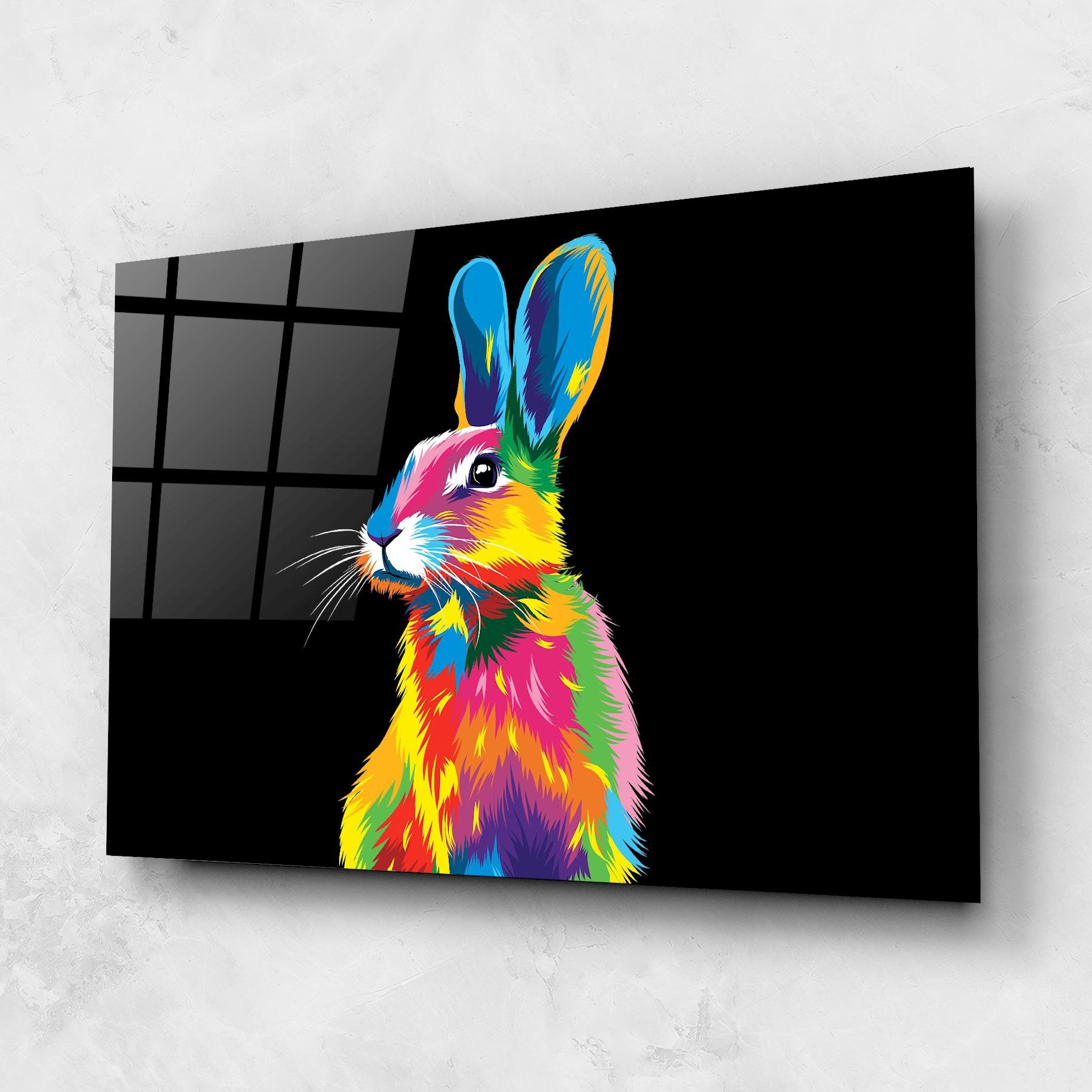 Üvegkép Color Mix Easter mockup 1