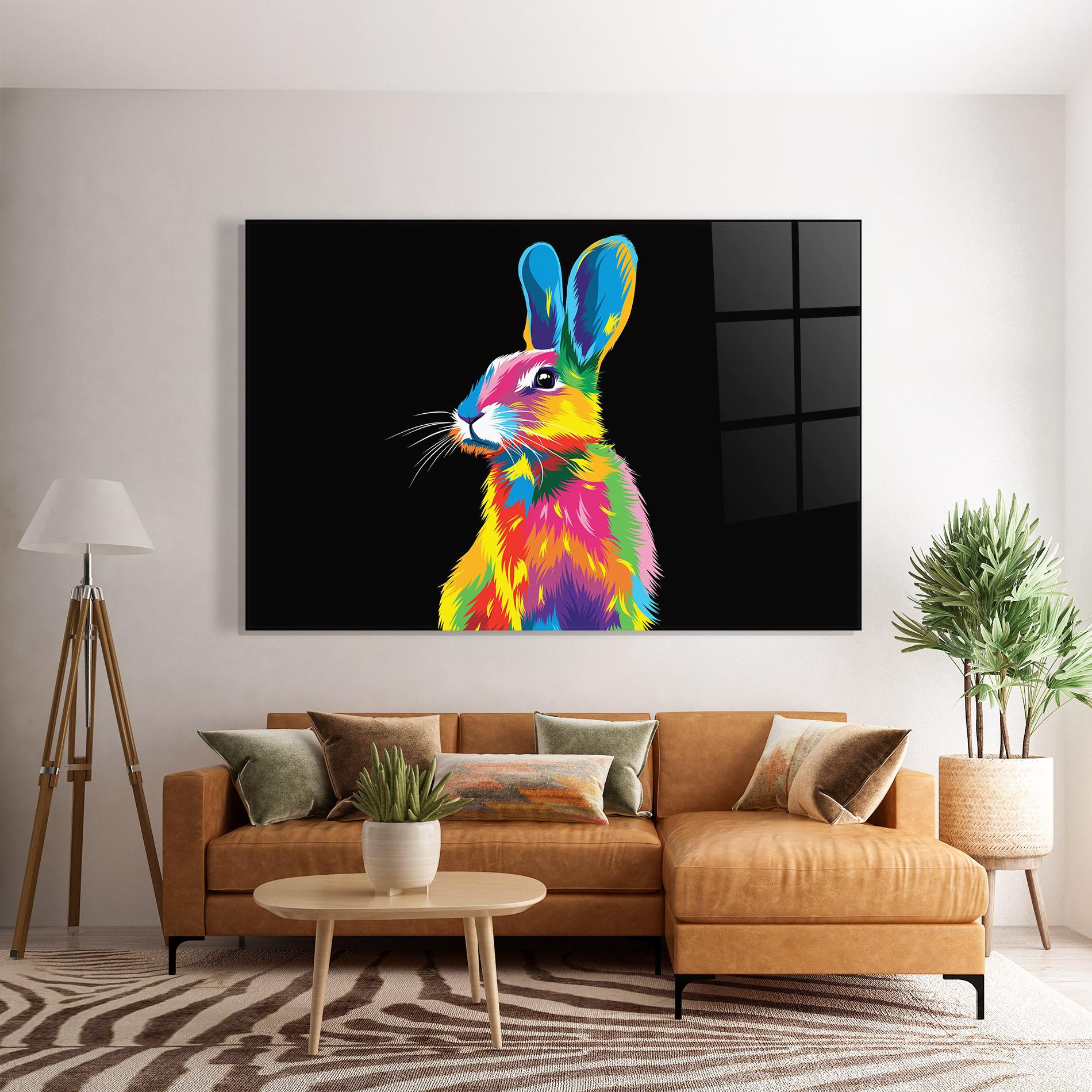 Üvegkép Color Mix Easter mockup 7