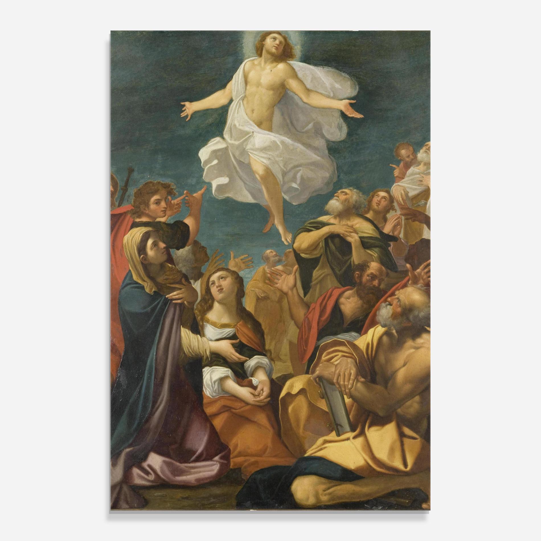 Üvegkép Flying Divine Art mockup 0