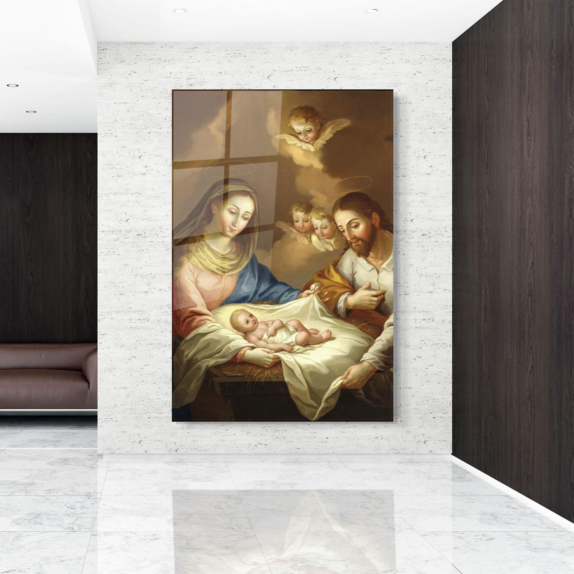 Üvegkép Devine Reflection mockup 9