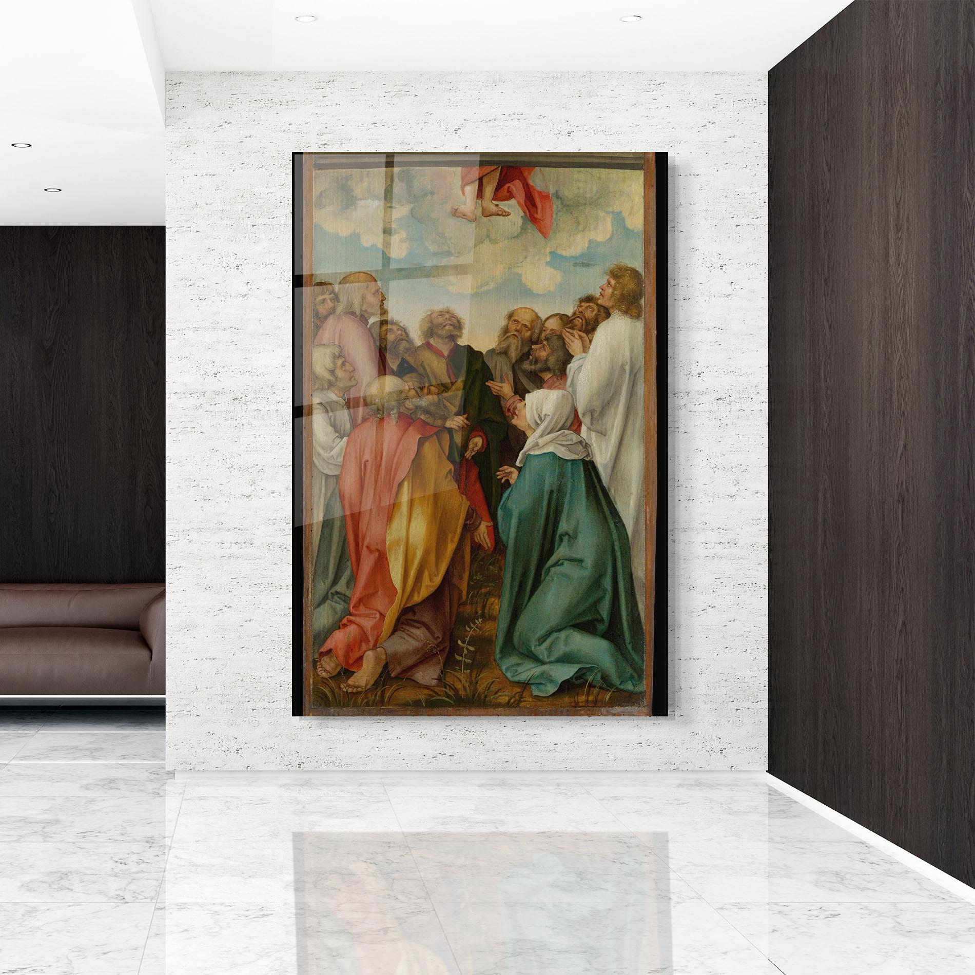 Üvegkép Falling From Sky mockup 9