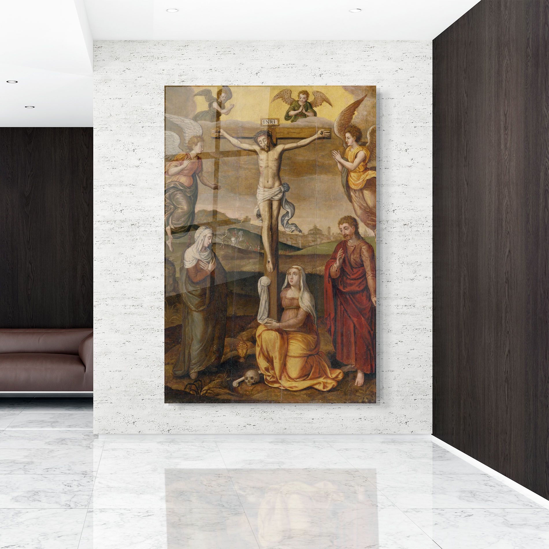 Holding Cross Jesus mockup 9