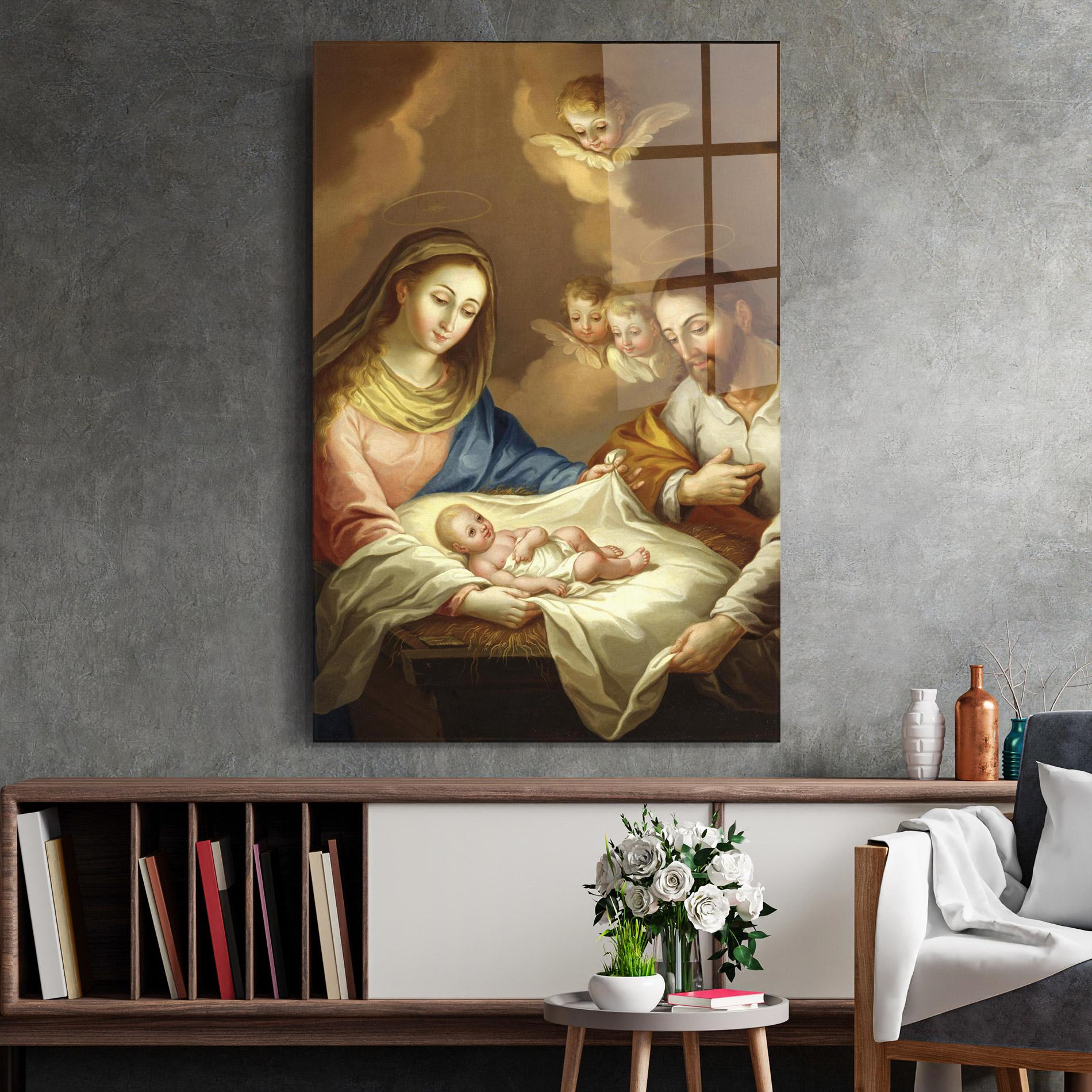 Üvegkép Devine Reflection mockup 2