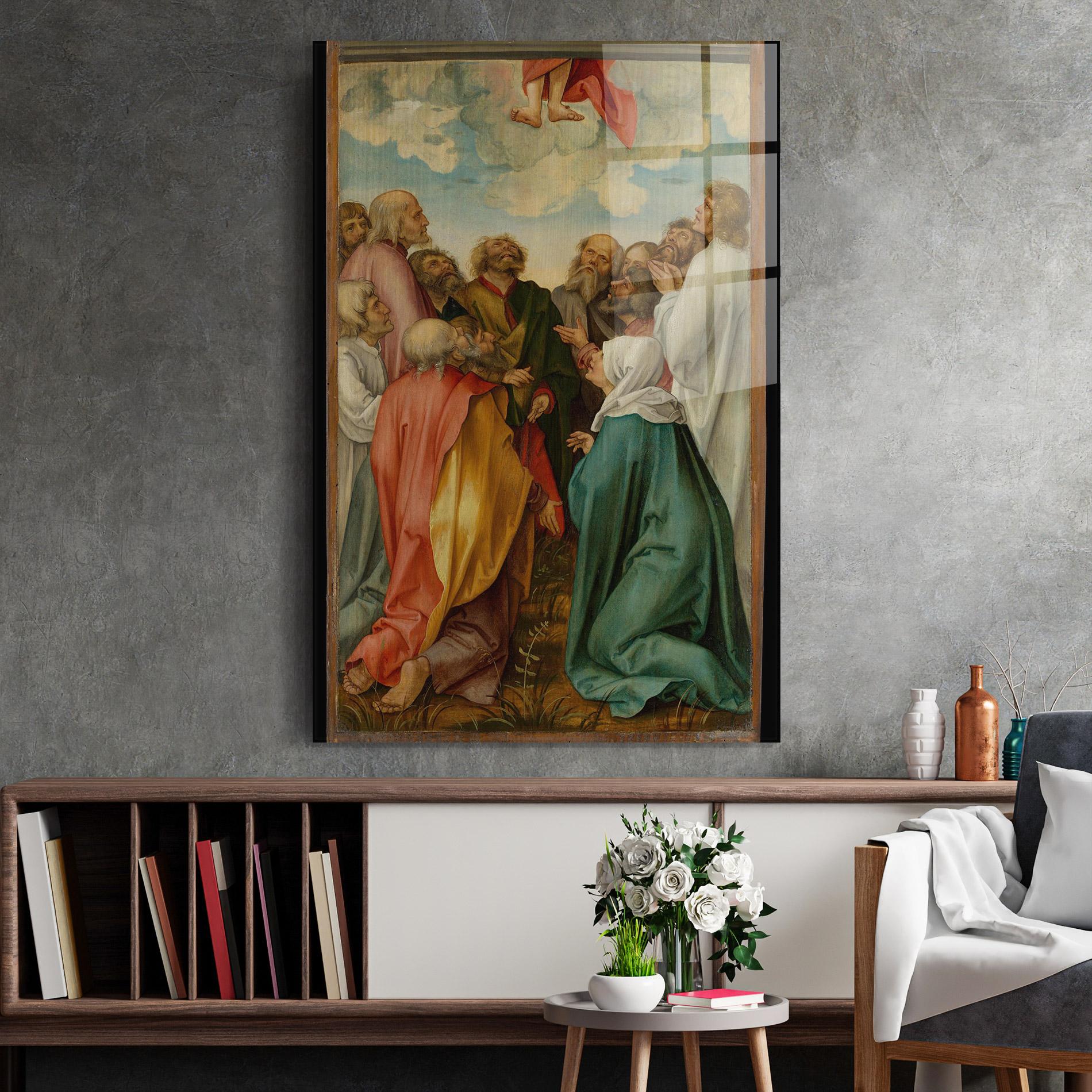 Üvegkép Falling From Sky mockup 2