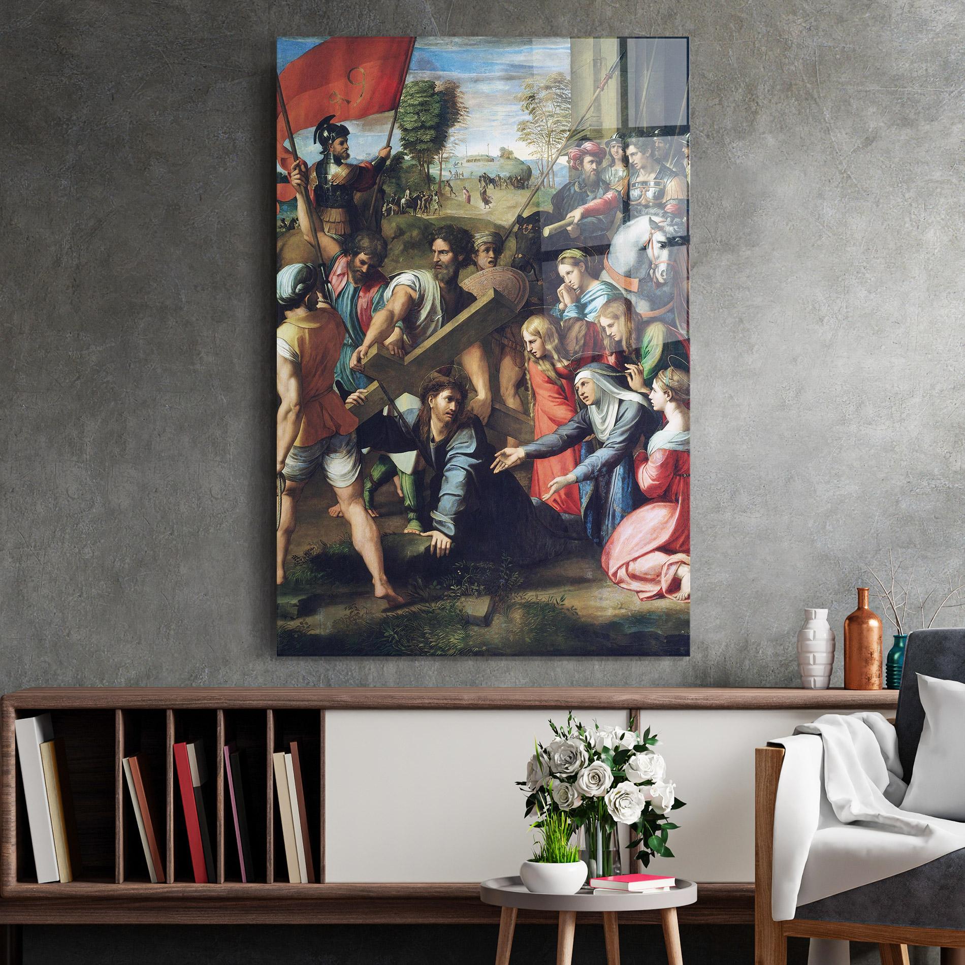 Üvegkép Taking The Cross mockup 2