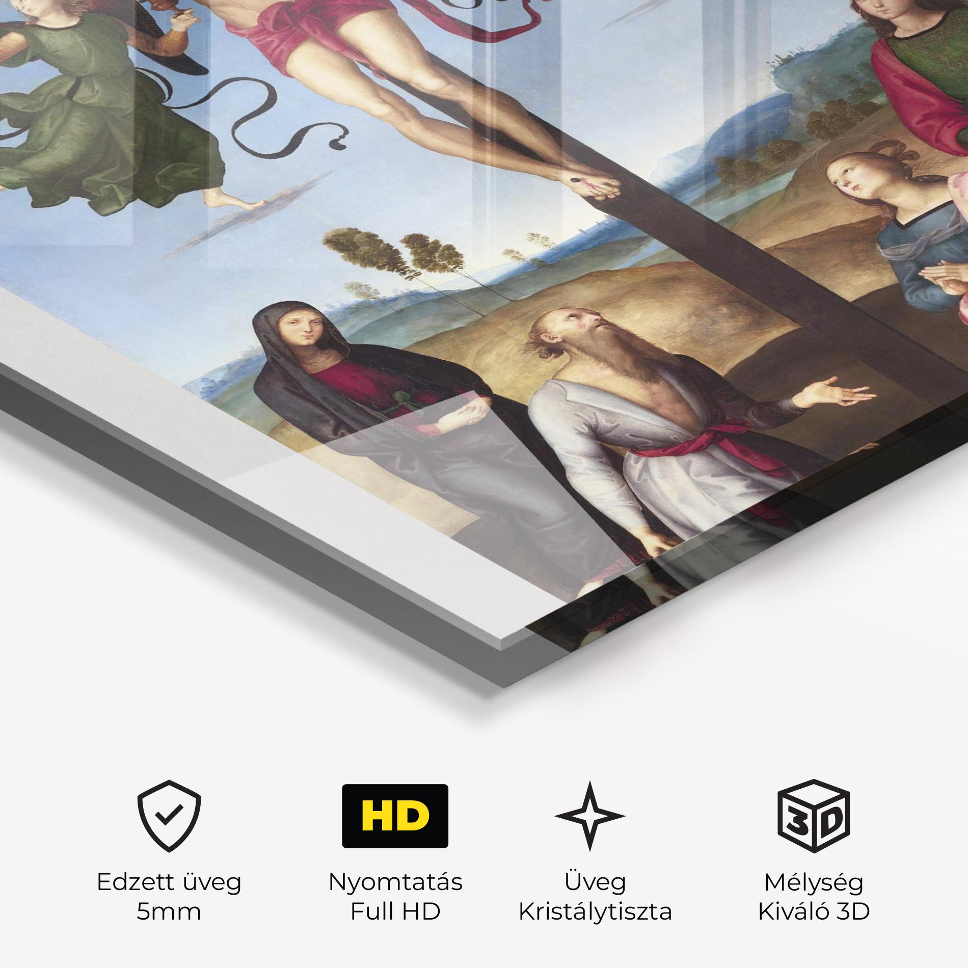 Üvegkép Blue Sky Jesus mockup 3