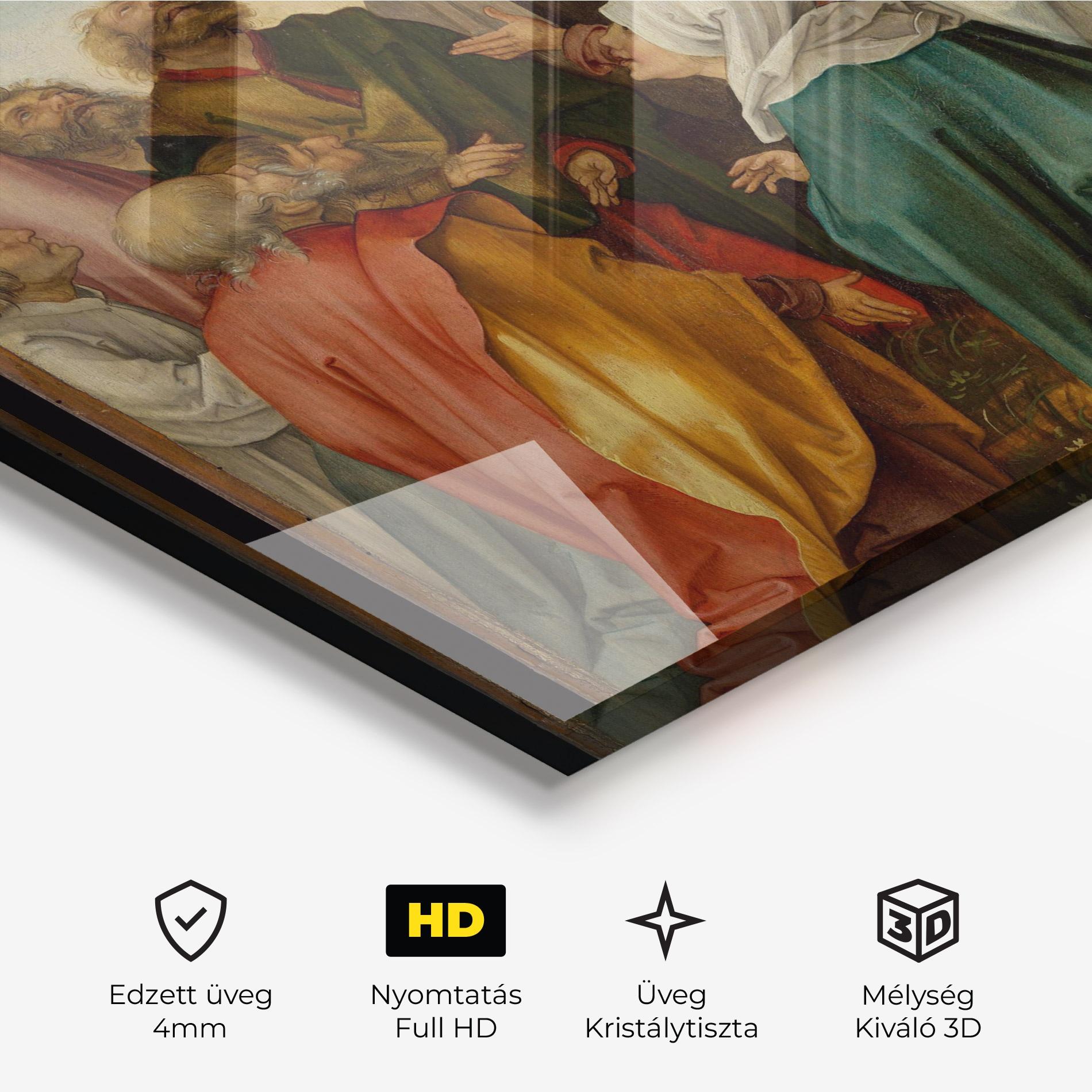 Üvegkép Falling From Sky mockup 3