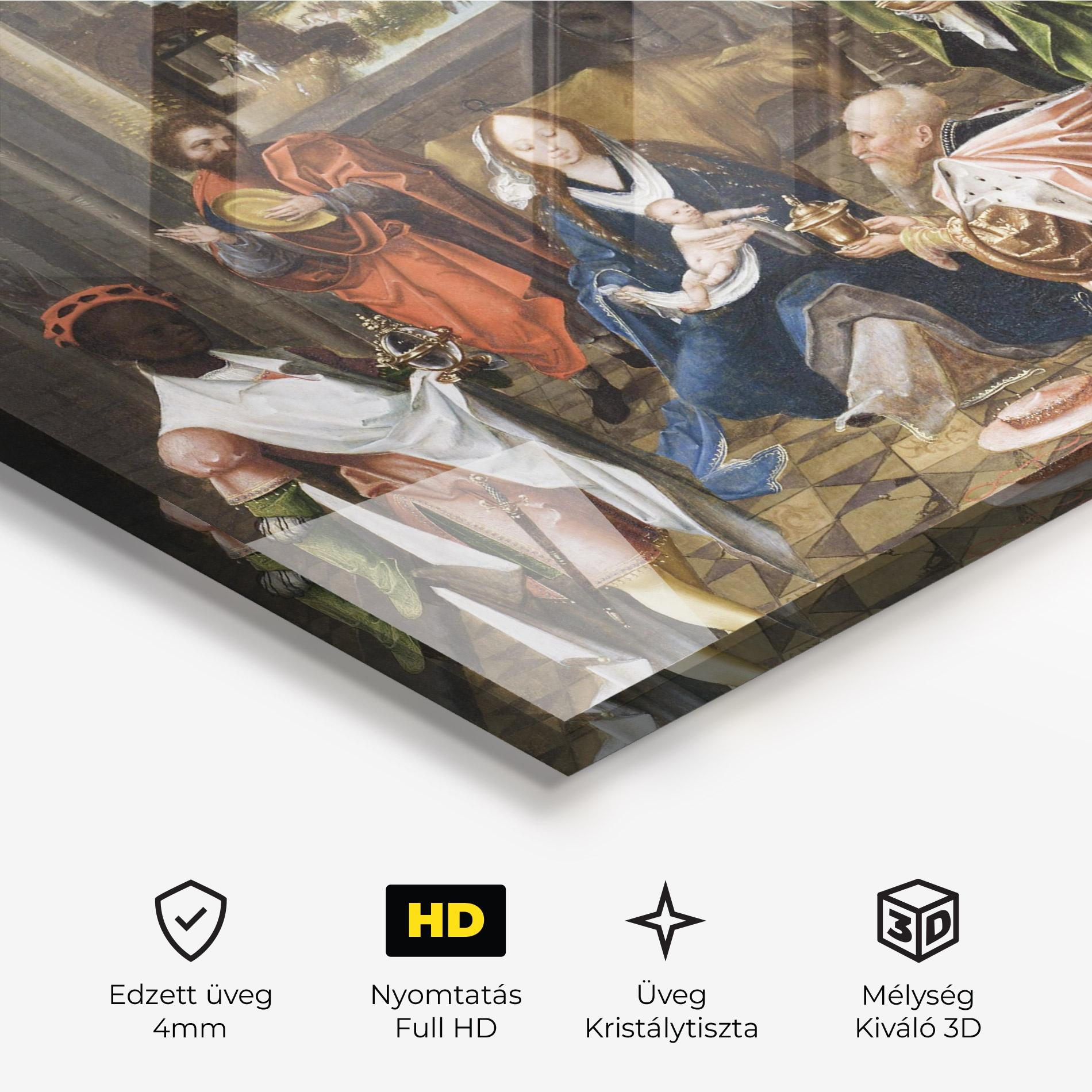 Üvegkép Merciful Miracle mockup 3