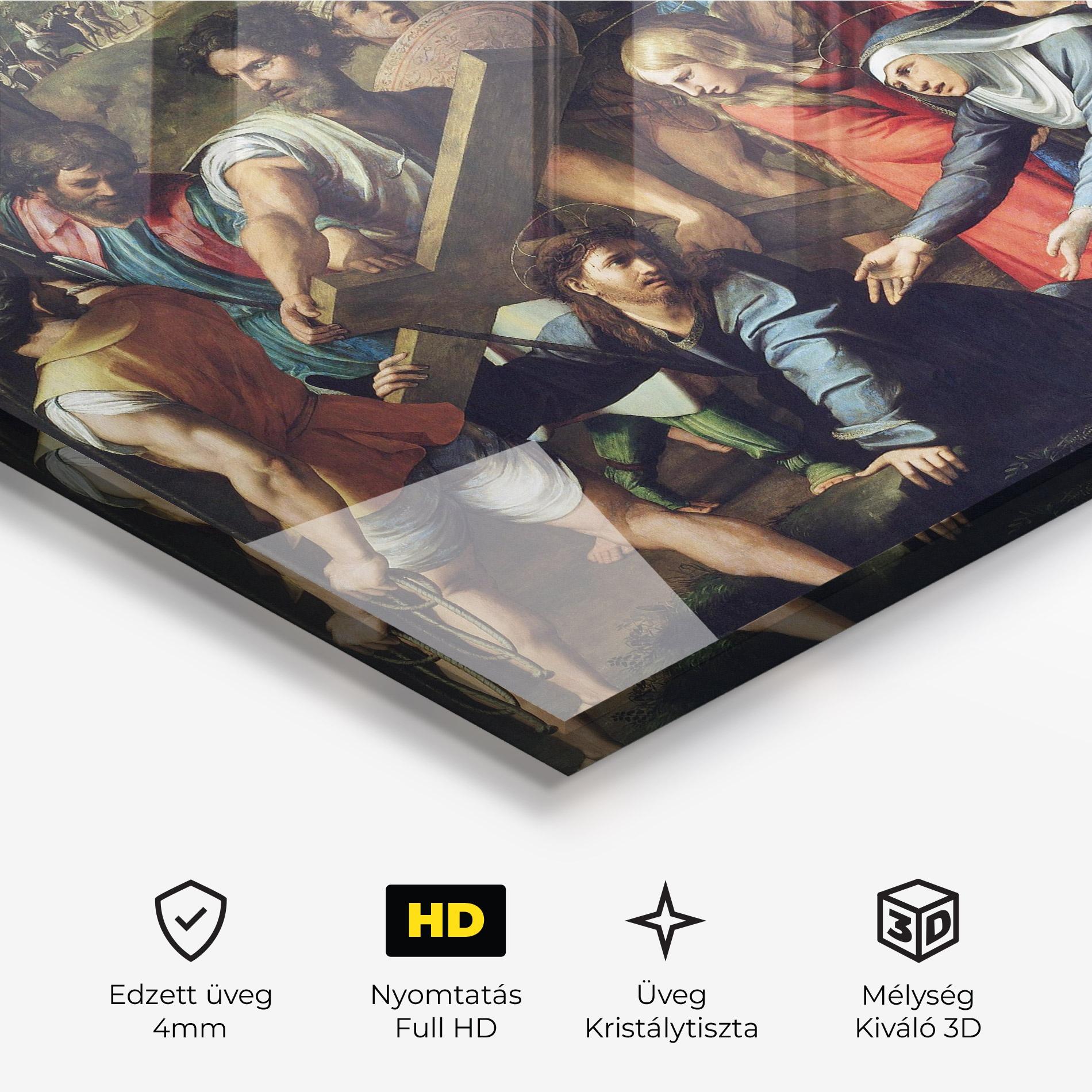 Üvegkép Taking The Cross mockup 3