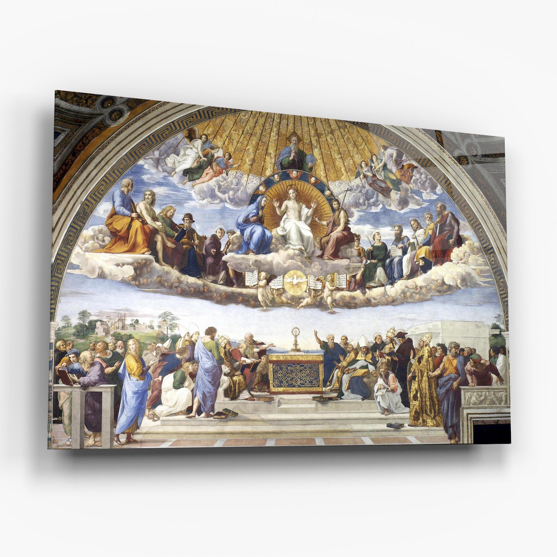 Üvegkép Holy Light mockup 6