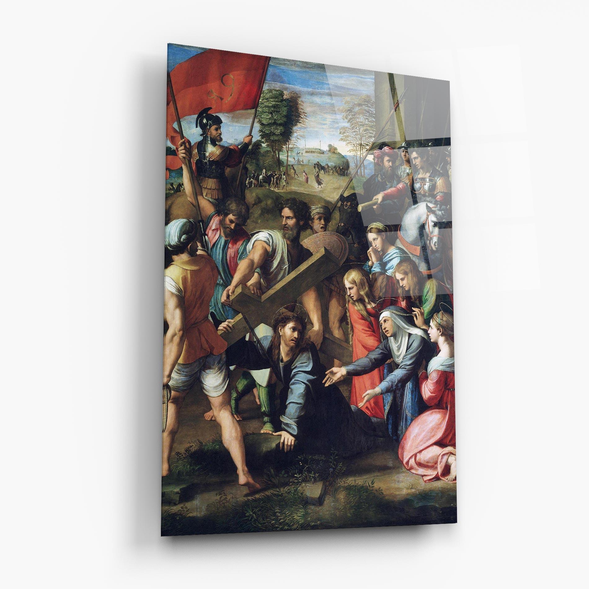 Üvegkép Taking The Cross mockup 6