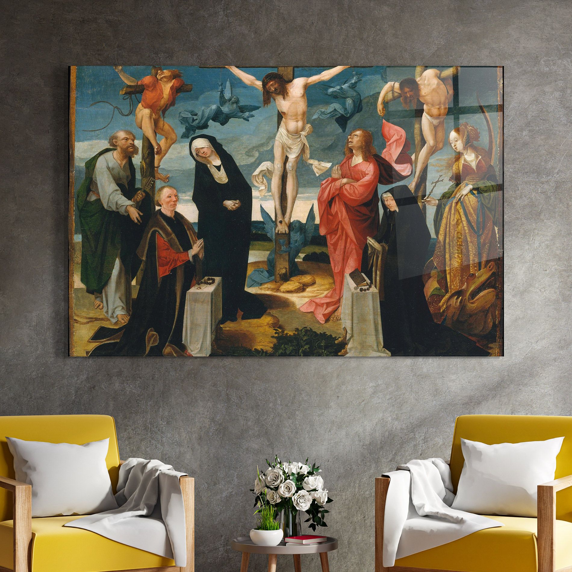 Jesus Cross Birds mockup 4