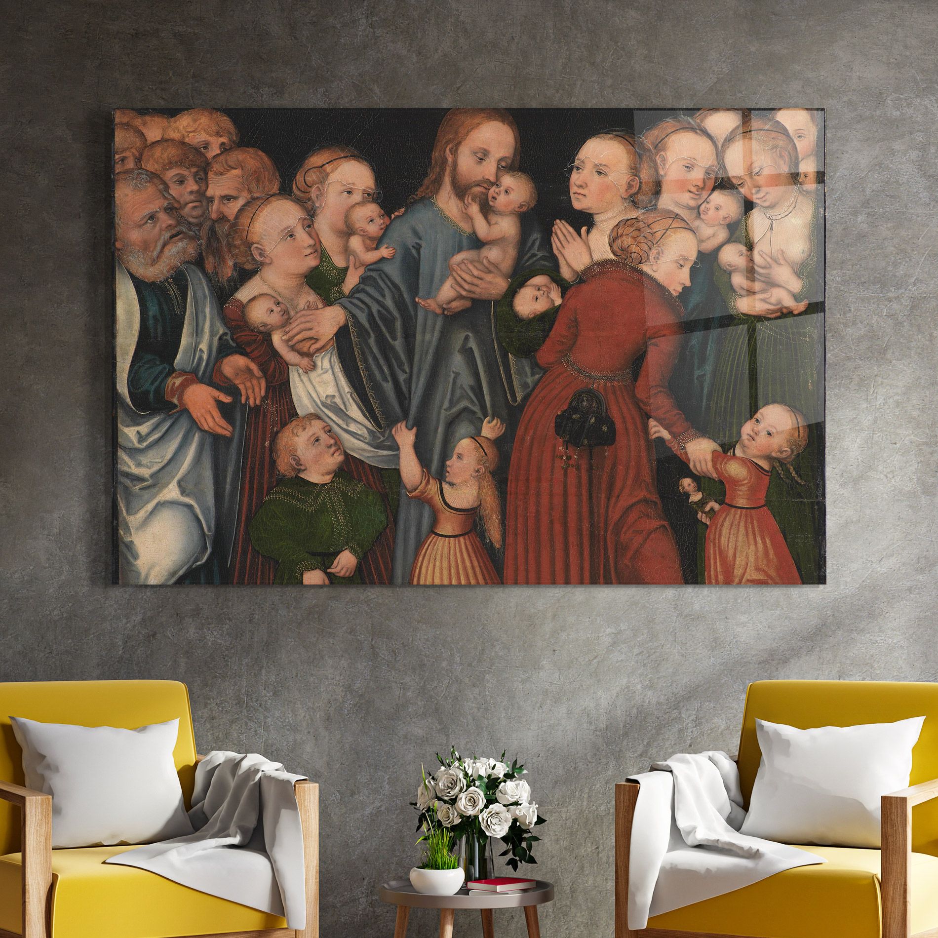 Jesus Old Art mockup 4